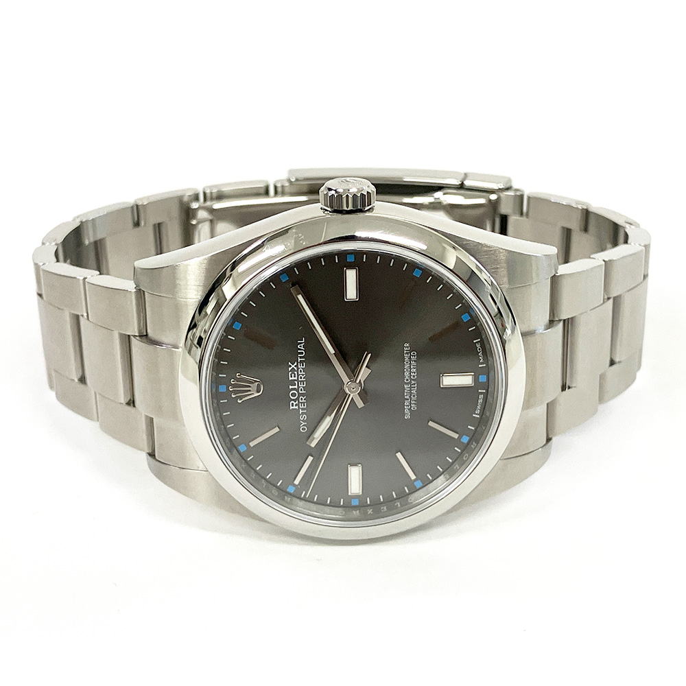 Oyster Perpetual Steel Grey Dial 39mm Product Image 2