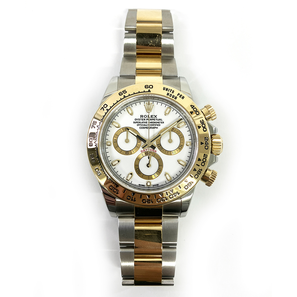 Daytona Cosmograph Yellow Gold White Dial 40mm Product Image 1
