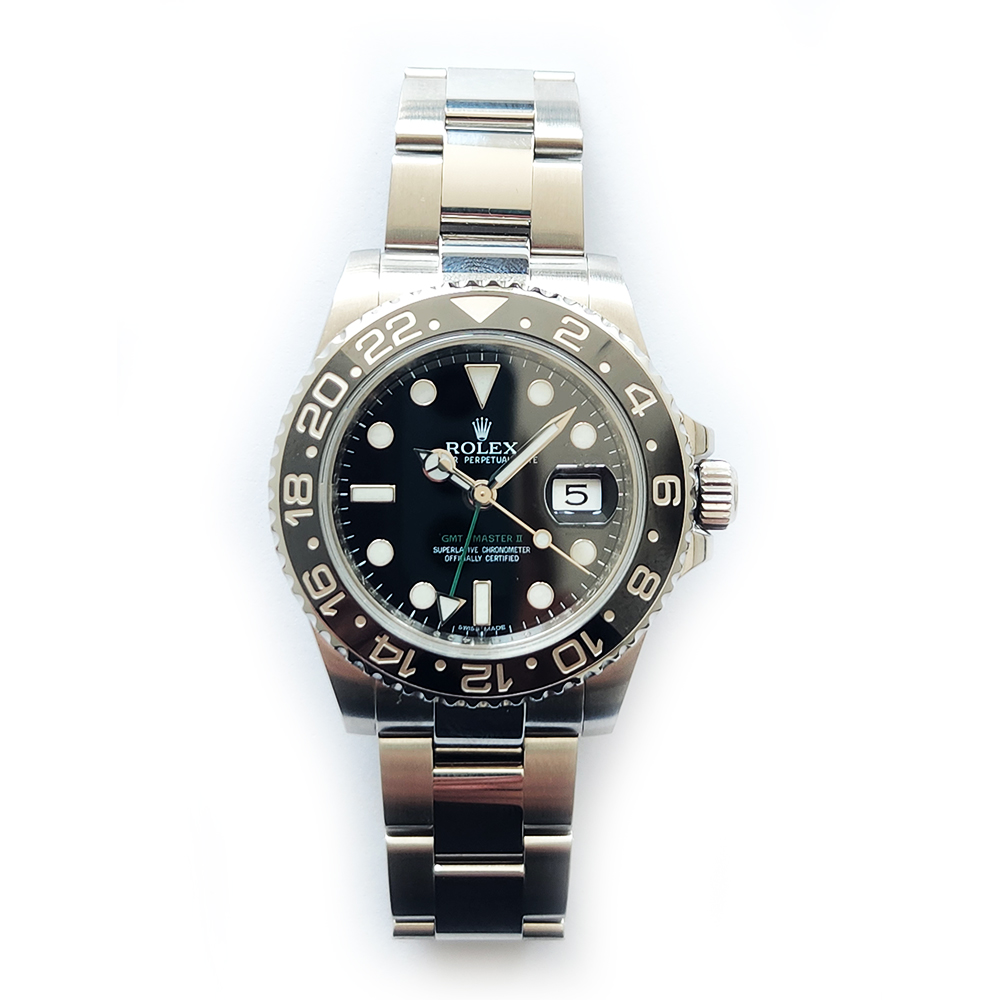 GMT-Master II Steel Black Dial 40mm Product Image 1