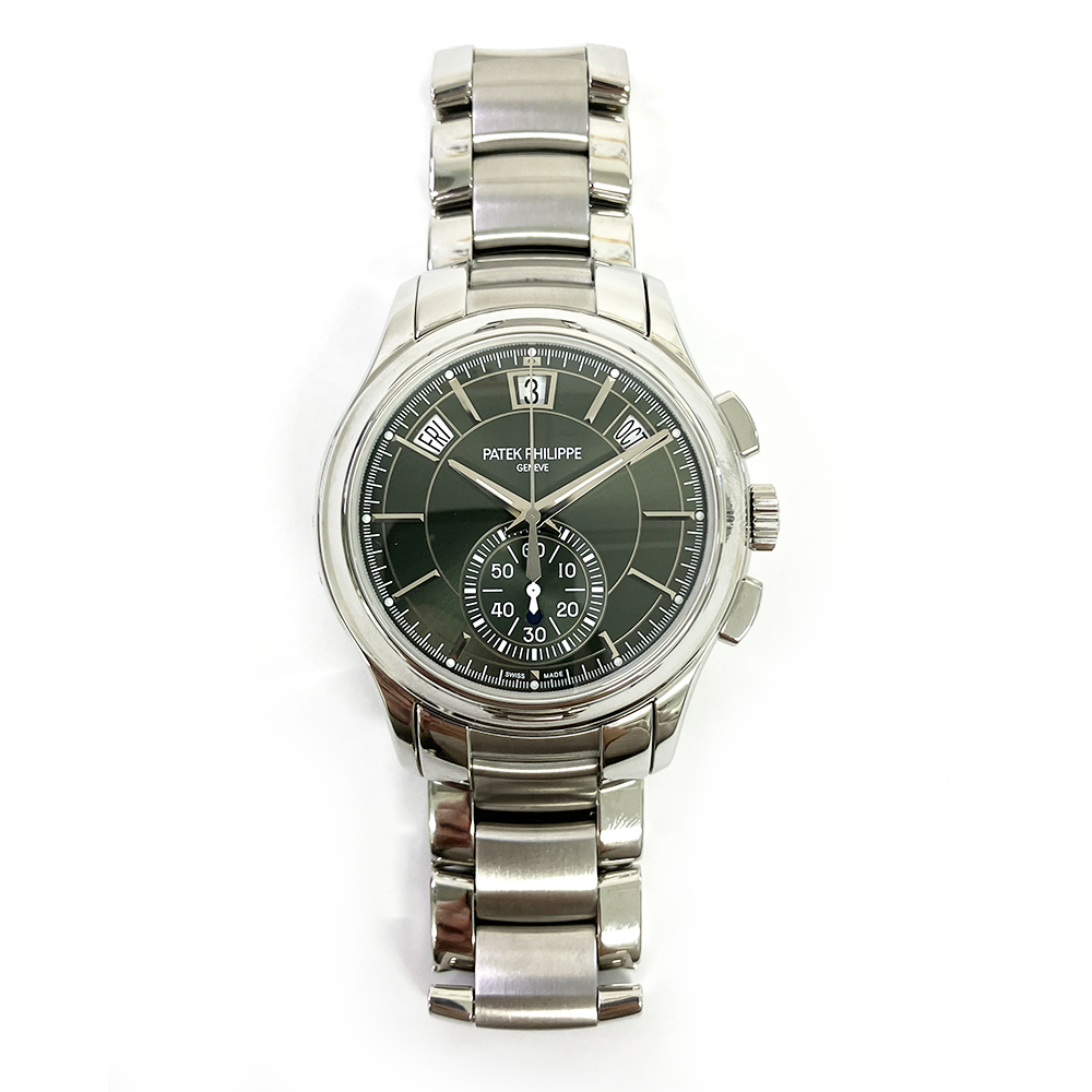 Annual Calendar Chronograph Steel Green Dial 42mm Product Image 1