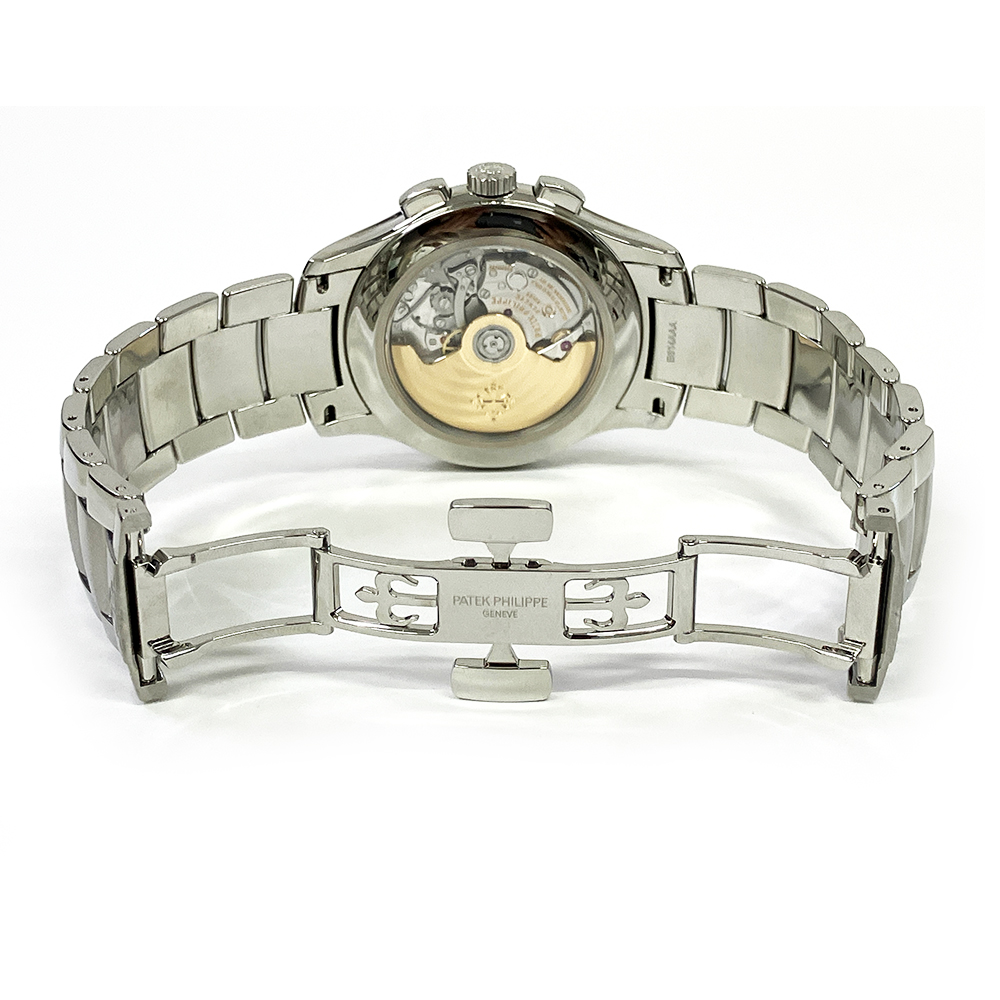 Annual Calendar Chronograph Steel Green Dial 42mm Product Image 5