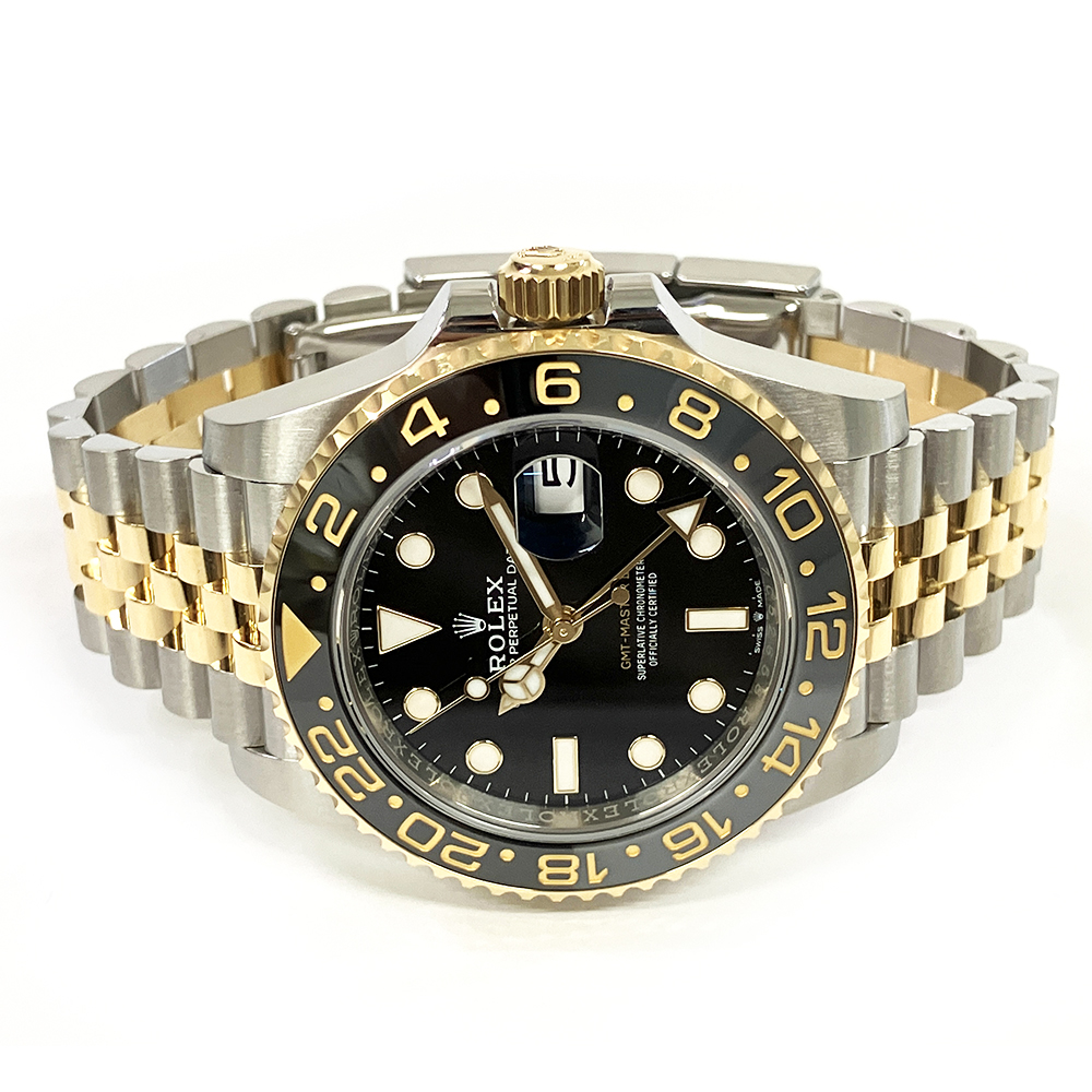 GMT-Master II Yellow Gold & Steel Jubilee Black Dial 40mm Product Image 2