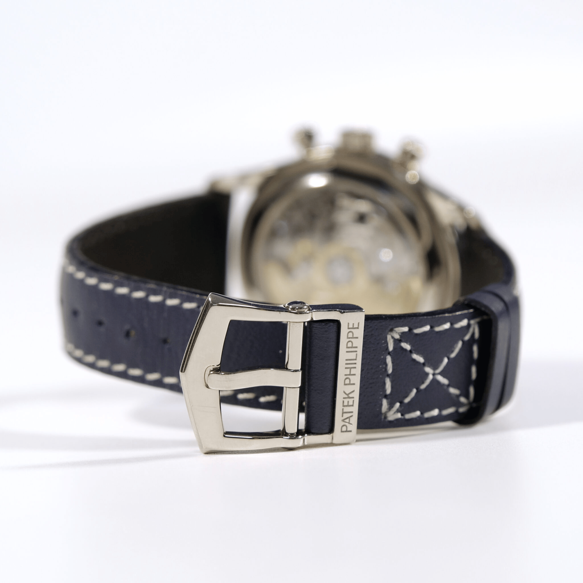 Annual Calendar Chronograph White Gold Blue Dial 40mm Product Image 8