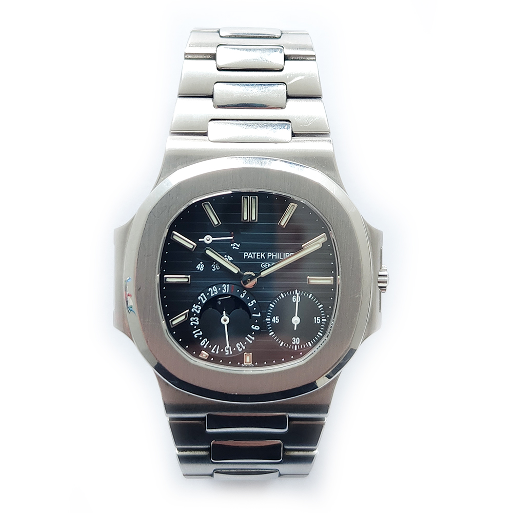 Nautilus Moonphase Steel Blue Dial 40mm Product Image 1