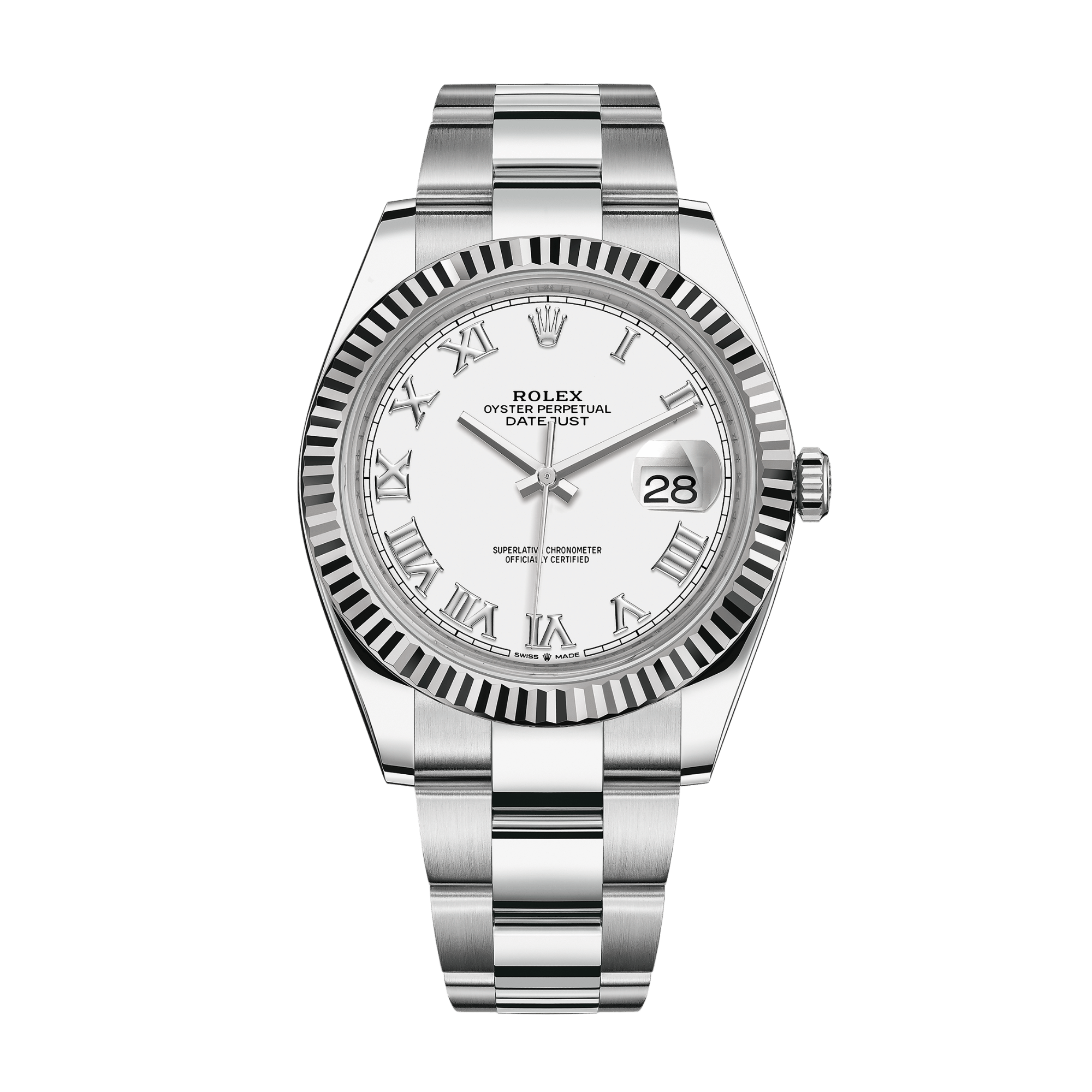 Datejust Steel White Dial 41mm Product Image