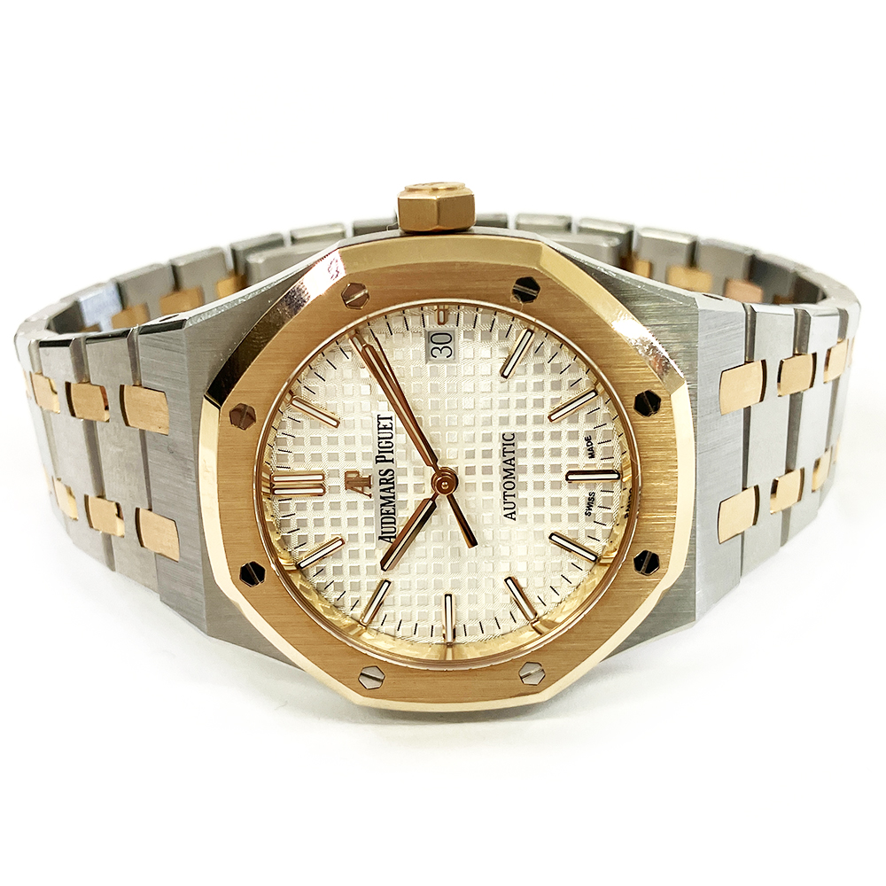 Royal Oak Selfwinding Rose Gold & Steel Silver Dial 37mm Product Image 2