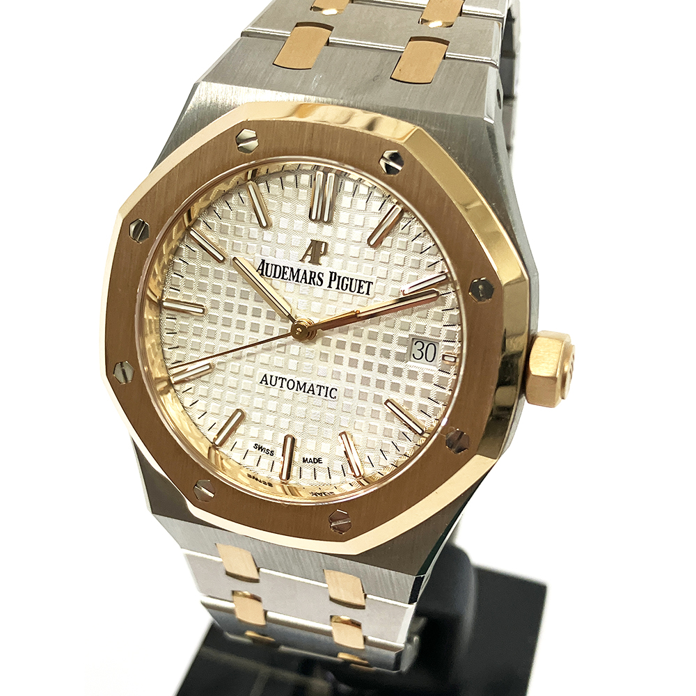Royal Oak Selfwinding Rose Gold & Steel Silver Dial 37mm Product Image 4