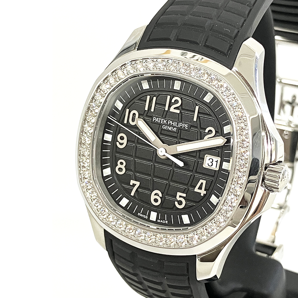 Aquanaut Luce Quartz Steel Diamond Black Dial 38mm Product Image 4