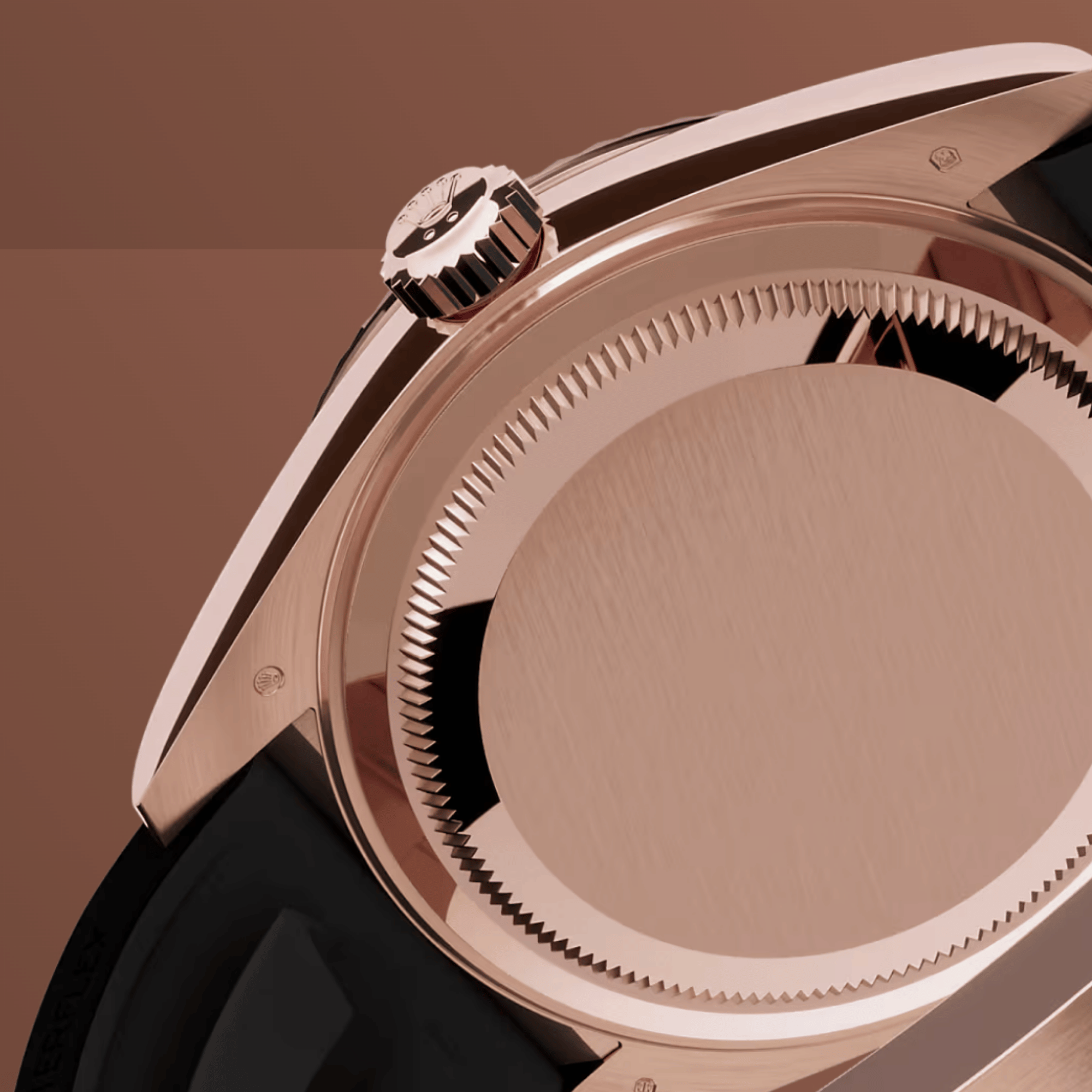 Sky-Dweller Rose Gold Oysterflex Brown Dial 42mm Product Image 3