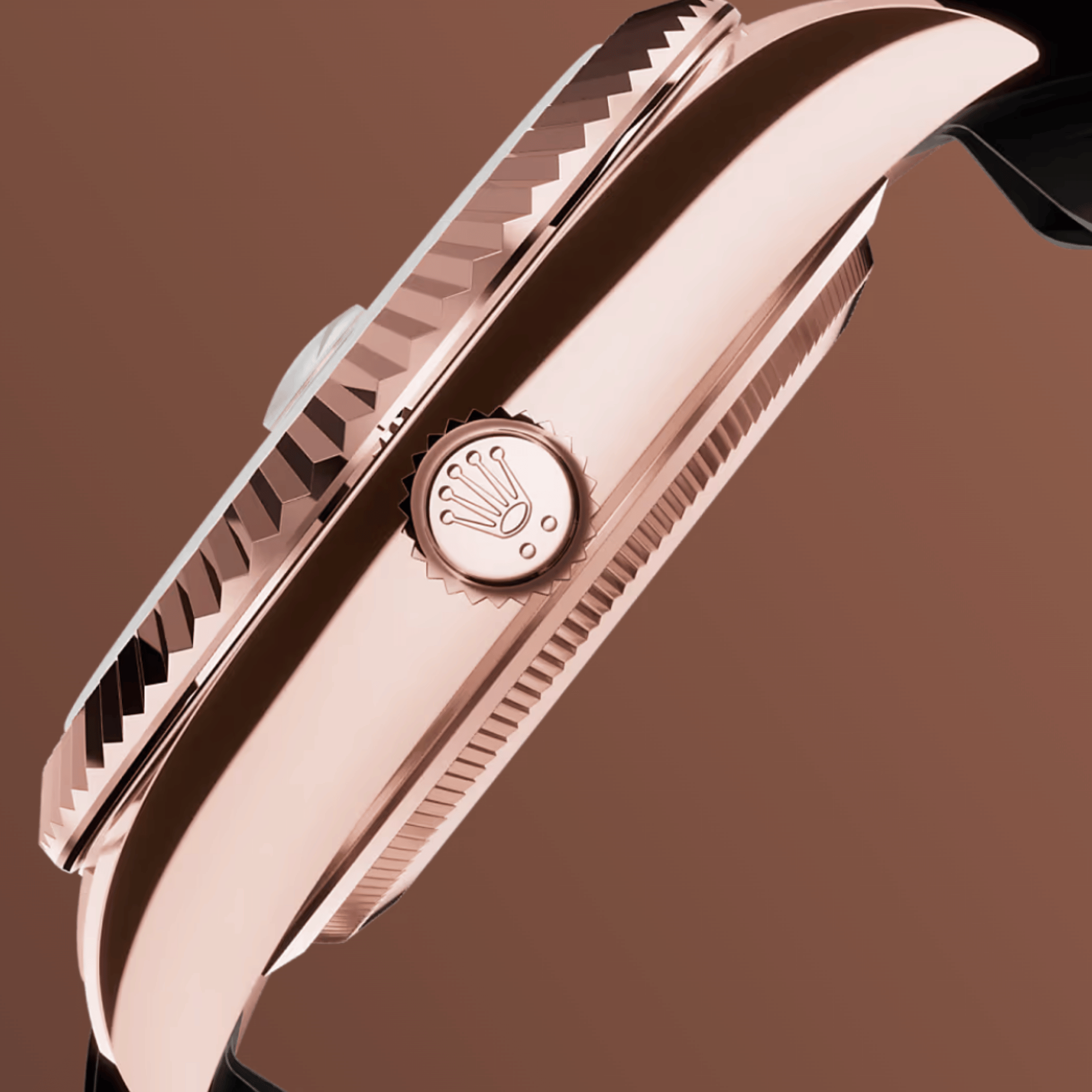 Sky-Dweller Rose Gold Oysterflex Brown Dial 42mm Product Image 4