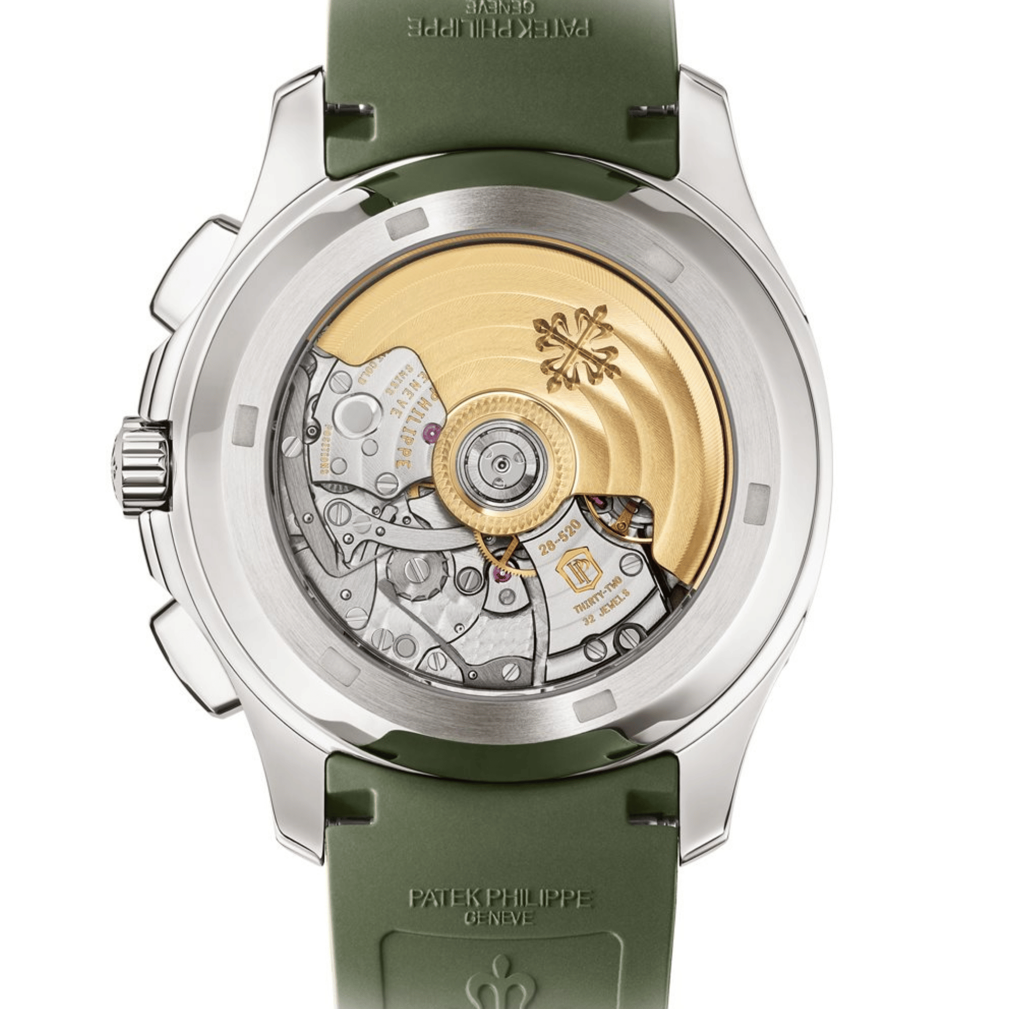 Aquanaut Chronograph White Gold Green Dial 42mm Product Image 3