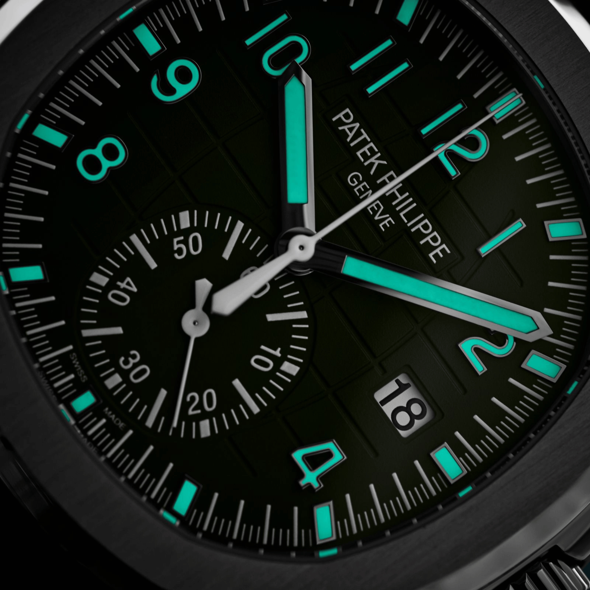 Aquanaut Chronograph White Gold Green Dial 42mm Product Image 8