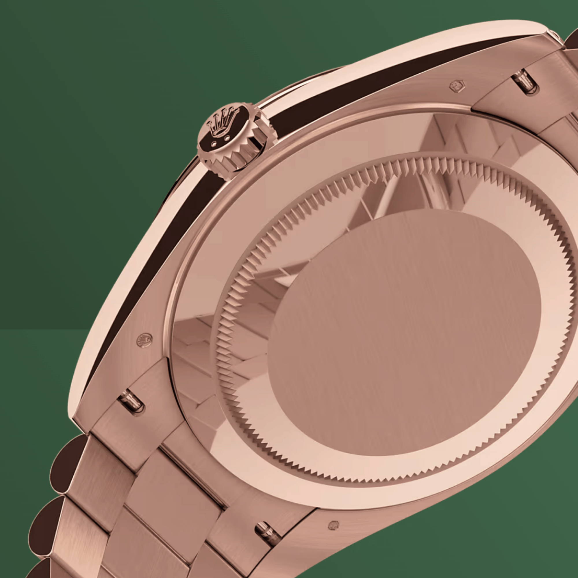 Day-Date Rose Gold Green Olive Dial 40mm Product Image 2