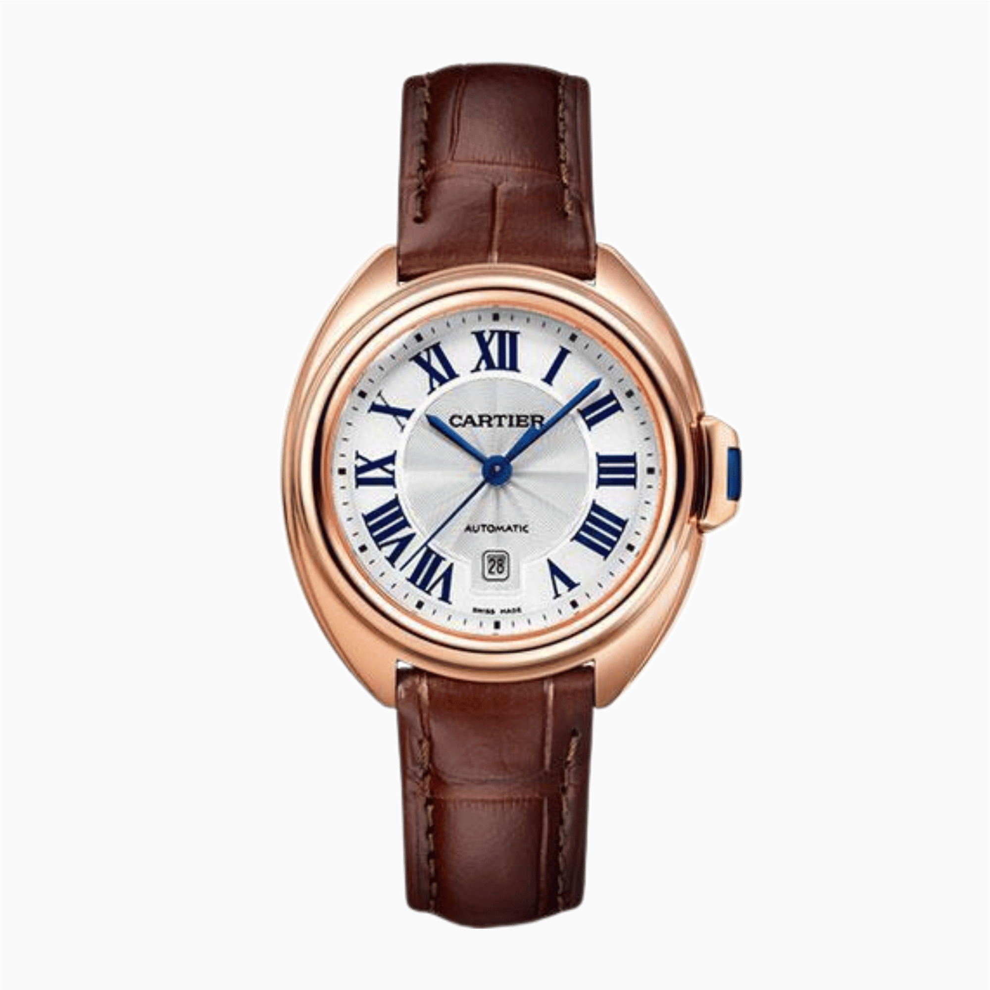 Cle de Cartier Rose Gold Silver Dial 31mm Product Image