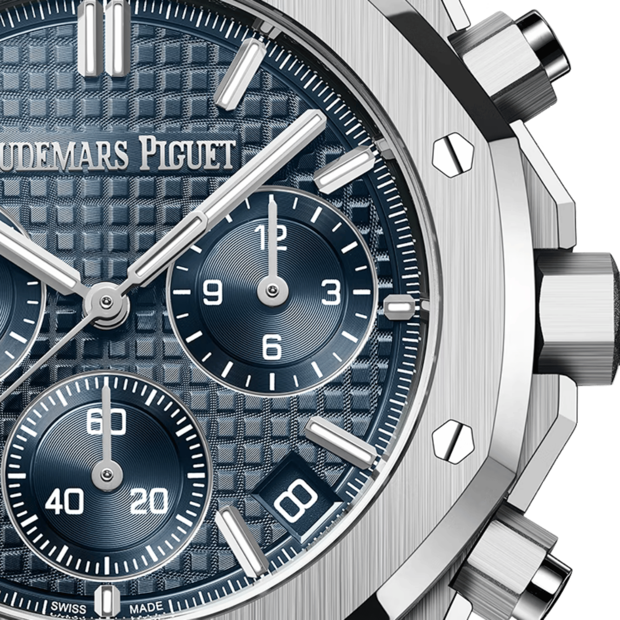 Royal Oak Chronograph Steel Blue Dial 41mm Product Image 3