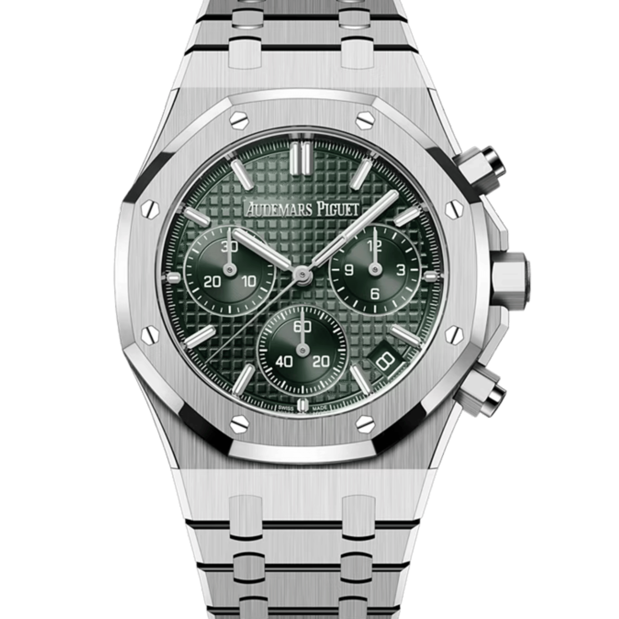 Royal Oak Chronograph Steel Green Dial 41mm Product Image 1