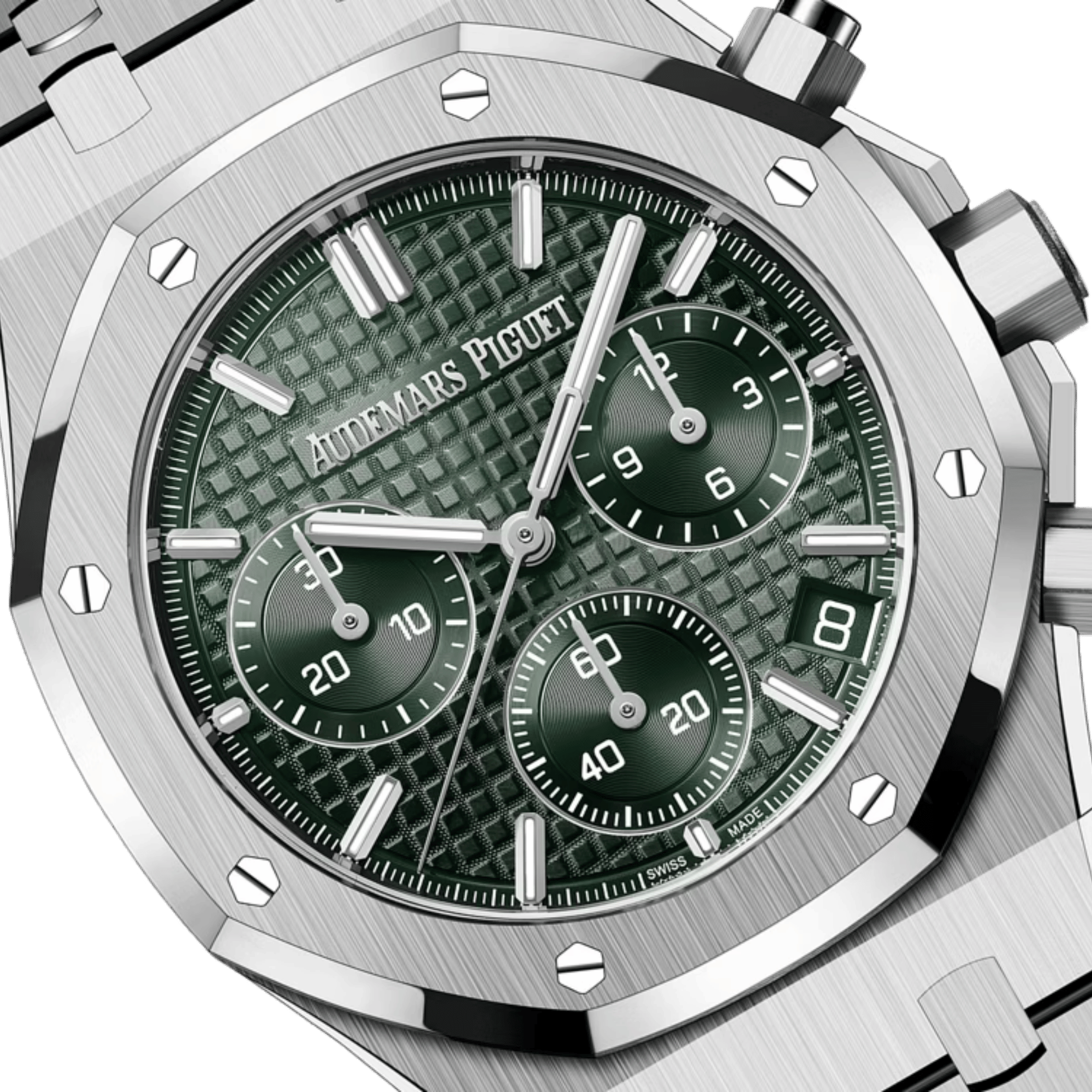 Royal Oak Chronograph Steel Green Dial 41mm Product Image 2