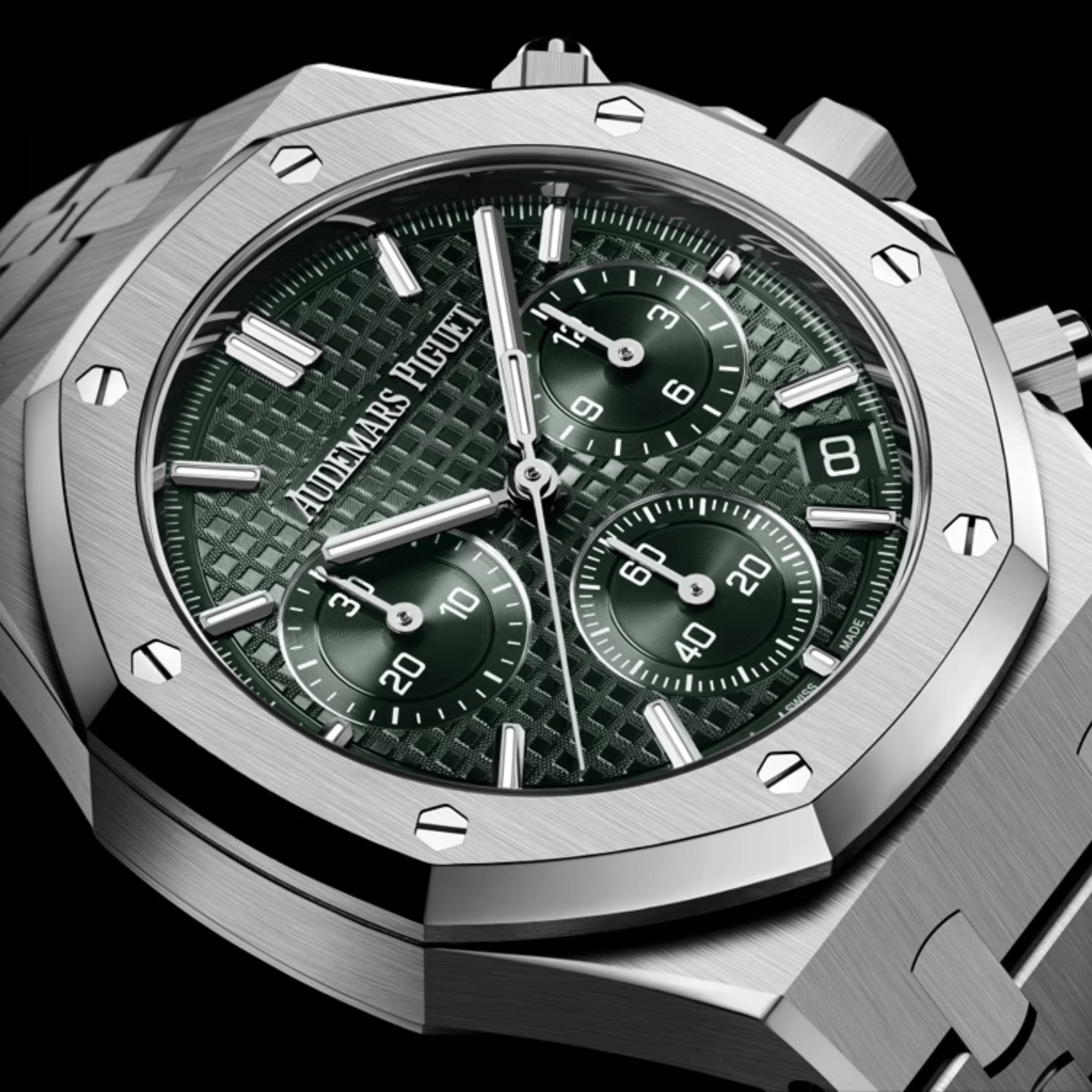 Royal Oak Chronograph Steel Green Dial 41mm Product Image 6