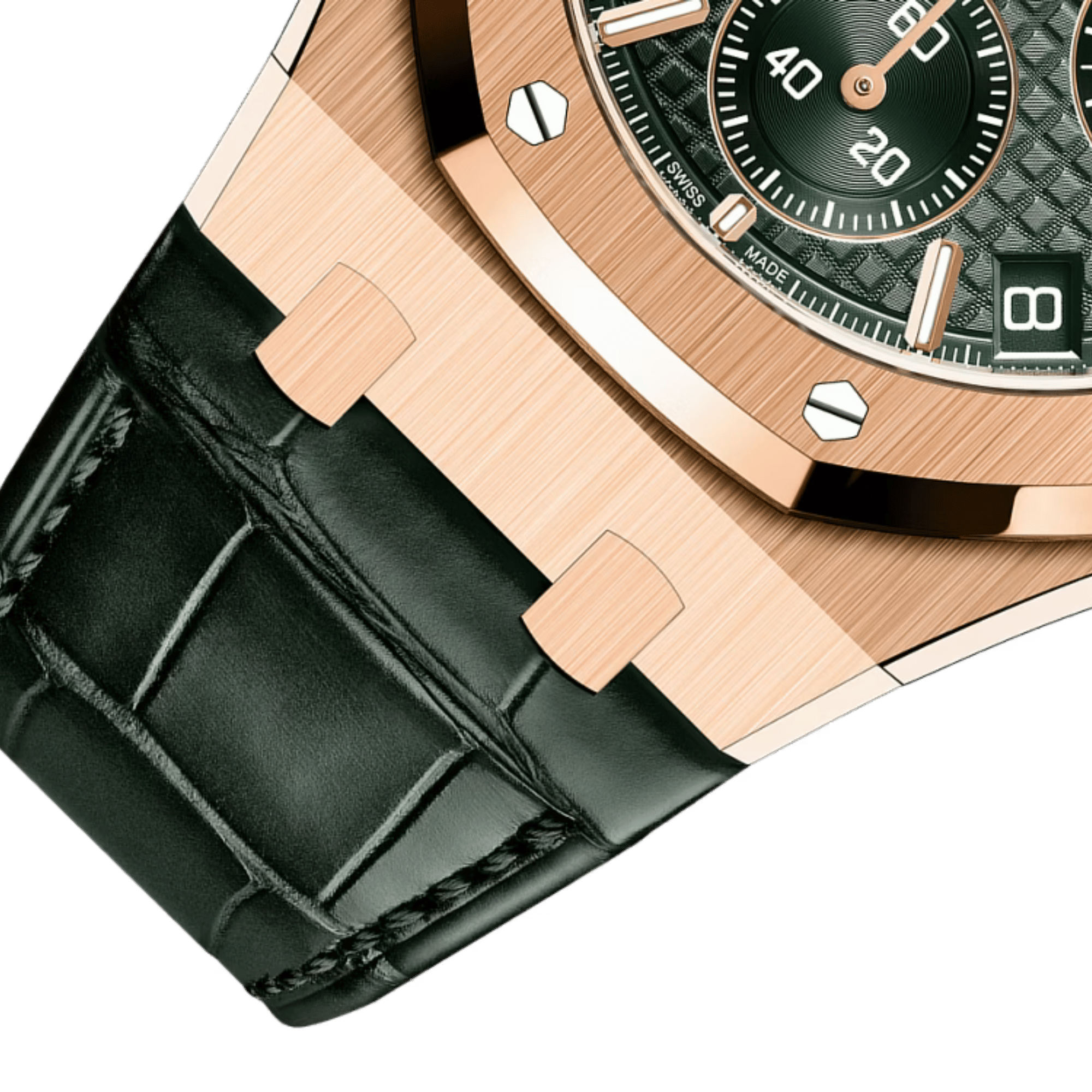 Royal Oak Chronograph Rose Gold Green Dial 41mm Product Image 4