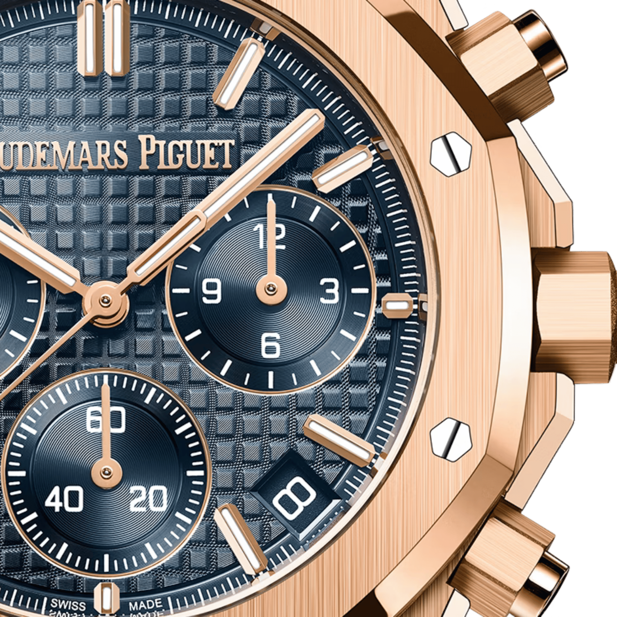 Royal Oak Chronograph Rose Gold Blue Dial 41mm Product Image 3