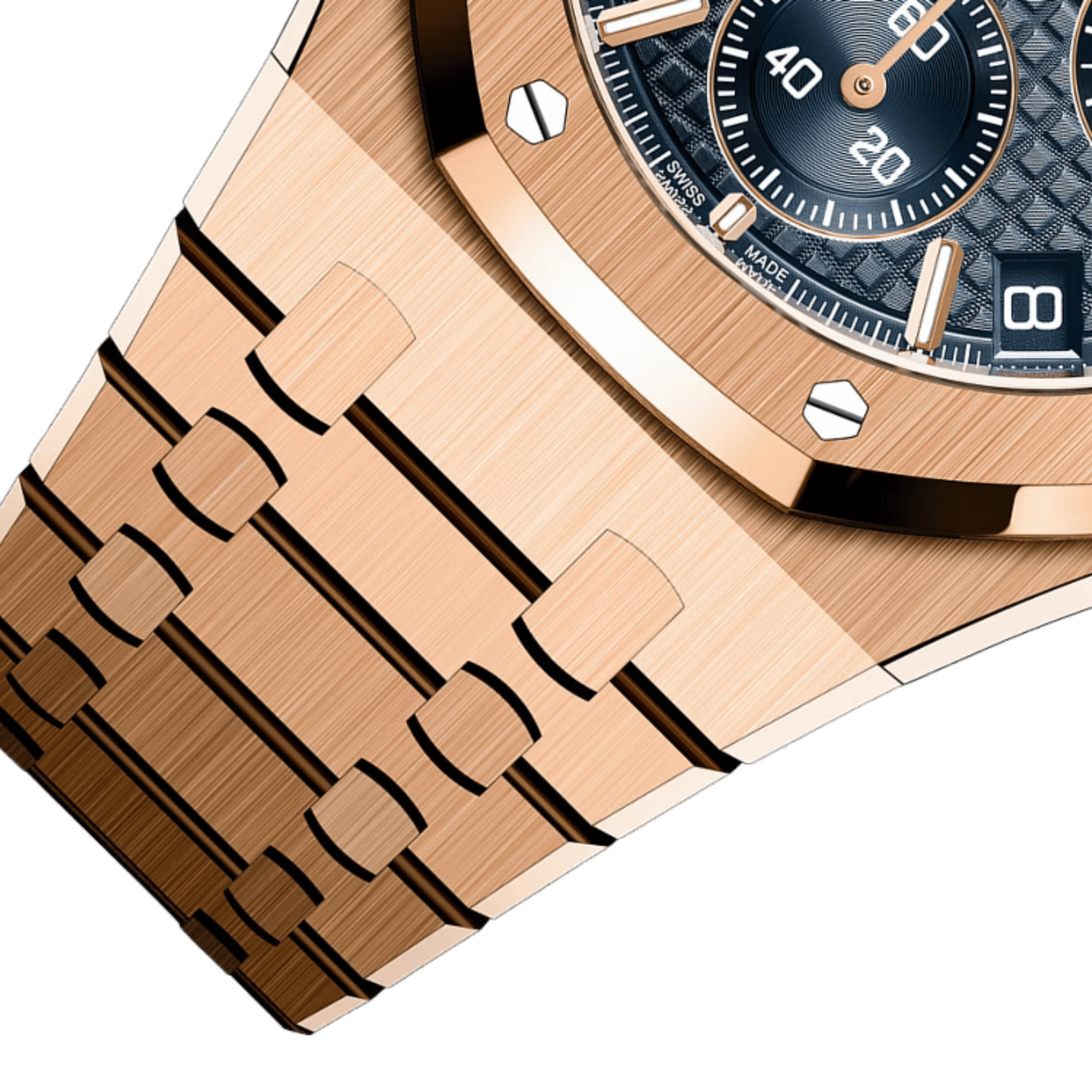 Royal Oak Chronograph Rose Gold Blue Dial 41mm Product Image 4