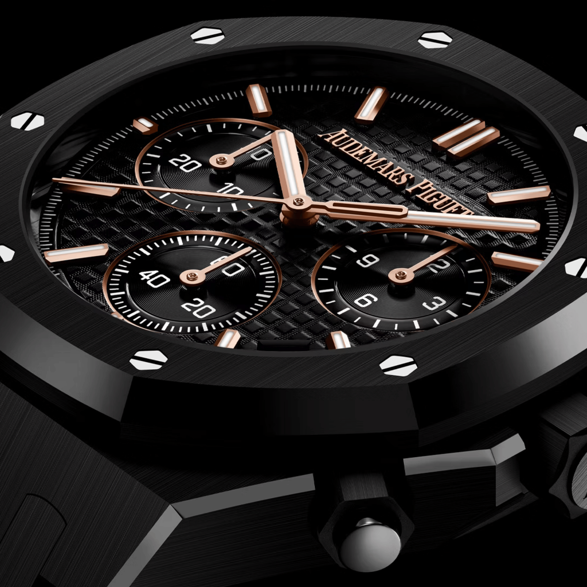 Royal Oak Chronograph Ceramic Black Dial 41mm Product Image 5