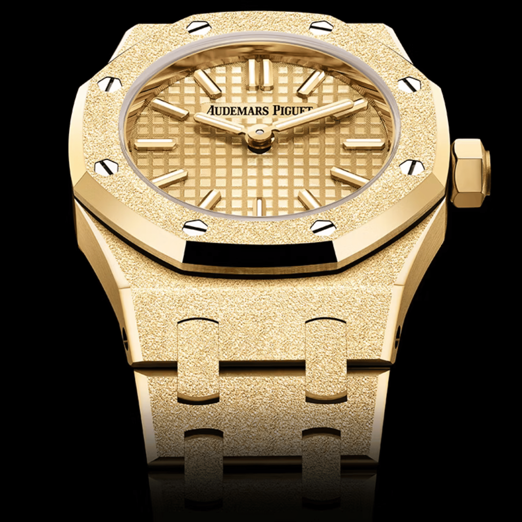 Royal Oak Mini Quartz Frosted Yellow Gold Champagne Dial 23mm Product Image 6