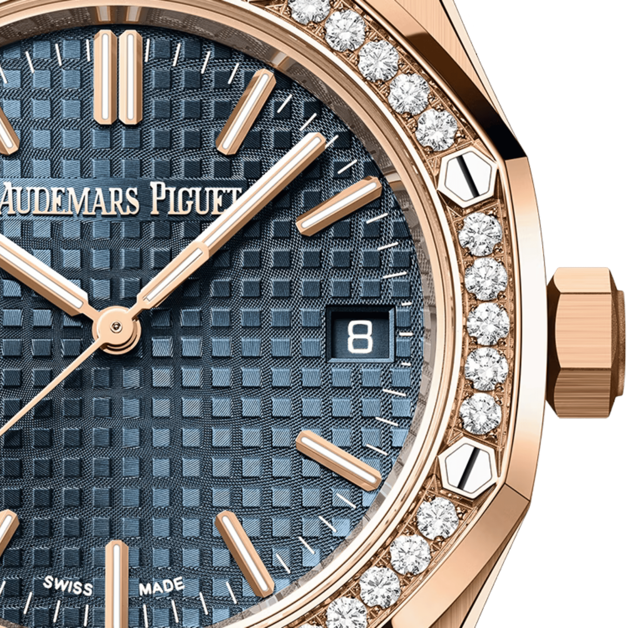 Royal Oak Selfwinding Rose Gold Diamond Blue Dial 37mm Product Image 3