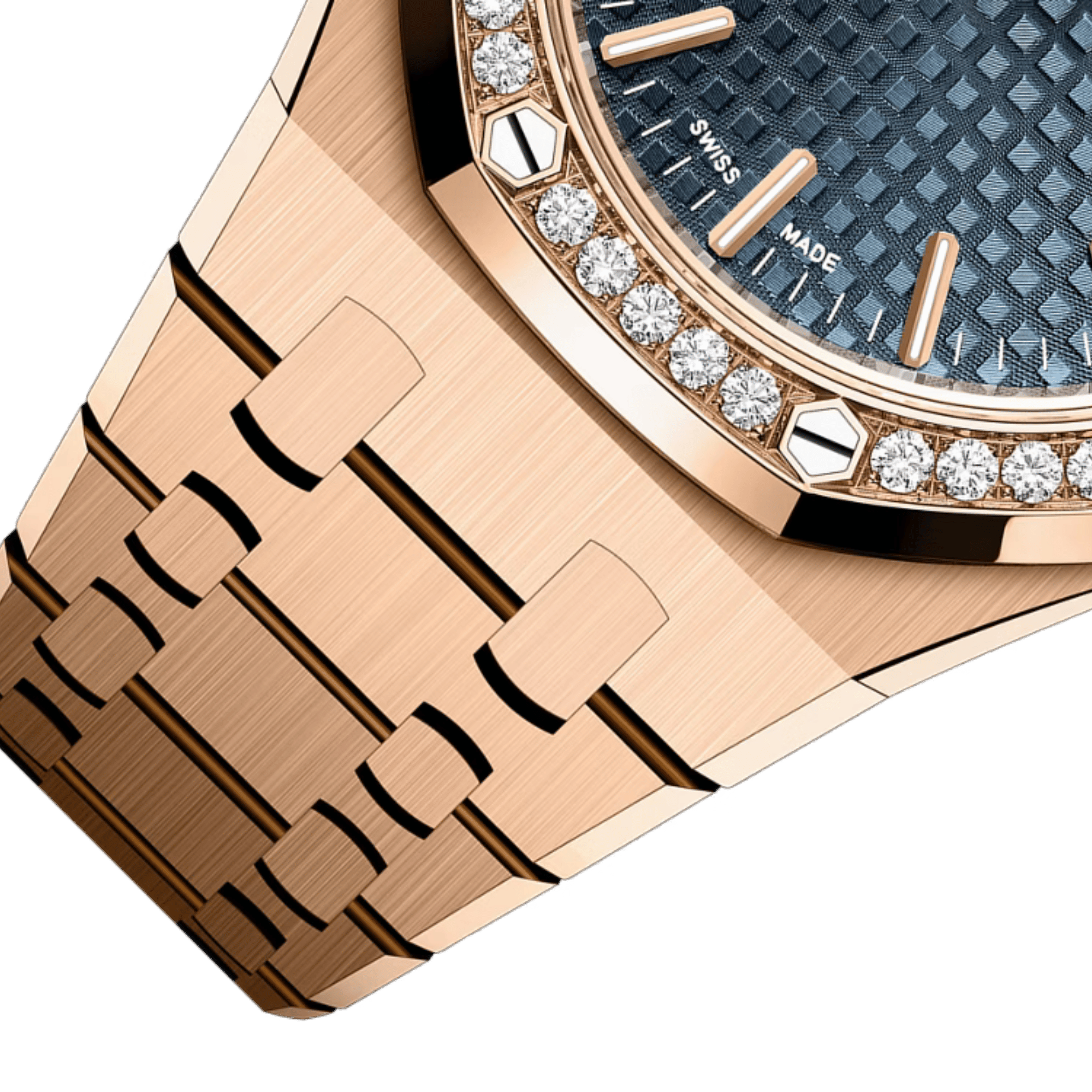 Royal Oak Selfwinding Rose Gold Diamond Blue Dial 37mm Product Image 4