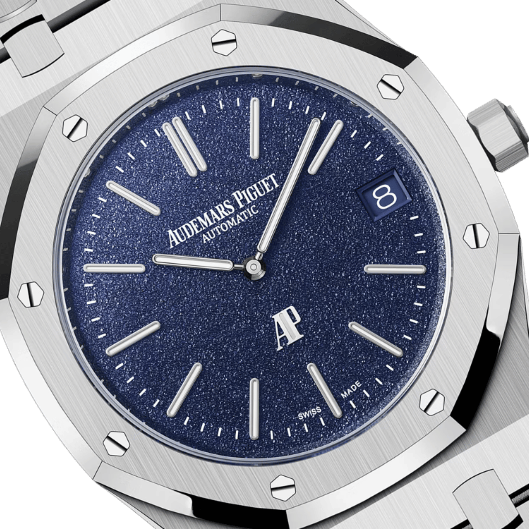 Royal Oak "Jumbo" Extra-Thin White Gold Blue Dial 39mm Product Image 2