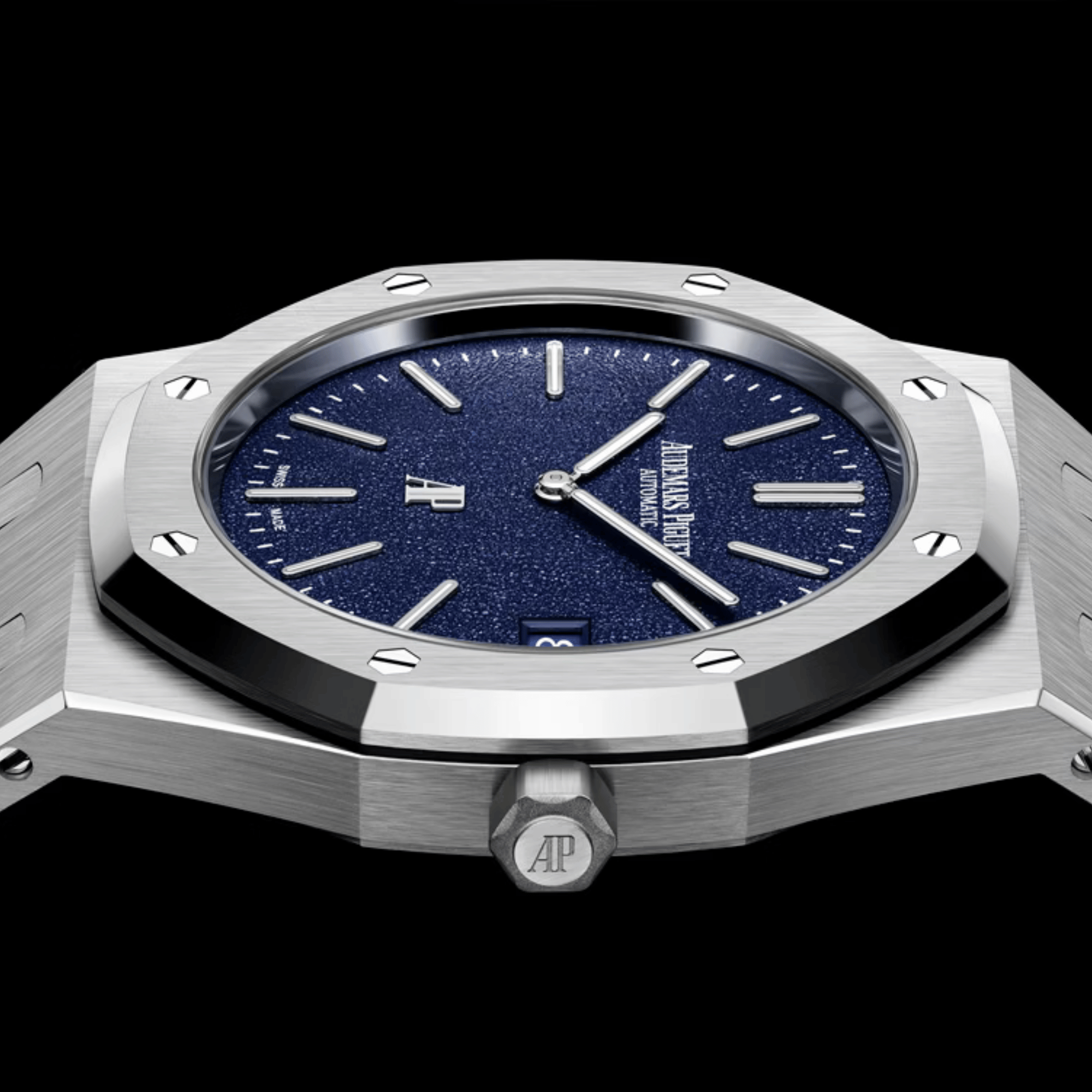 Royal Oak "Jumbo" Extra-Thin White Gold Blue Dial 39mm Product Image 5