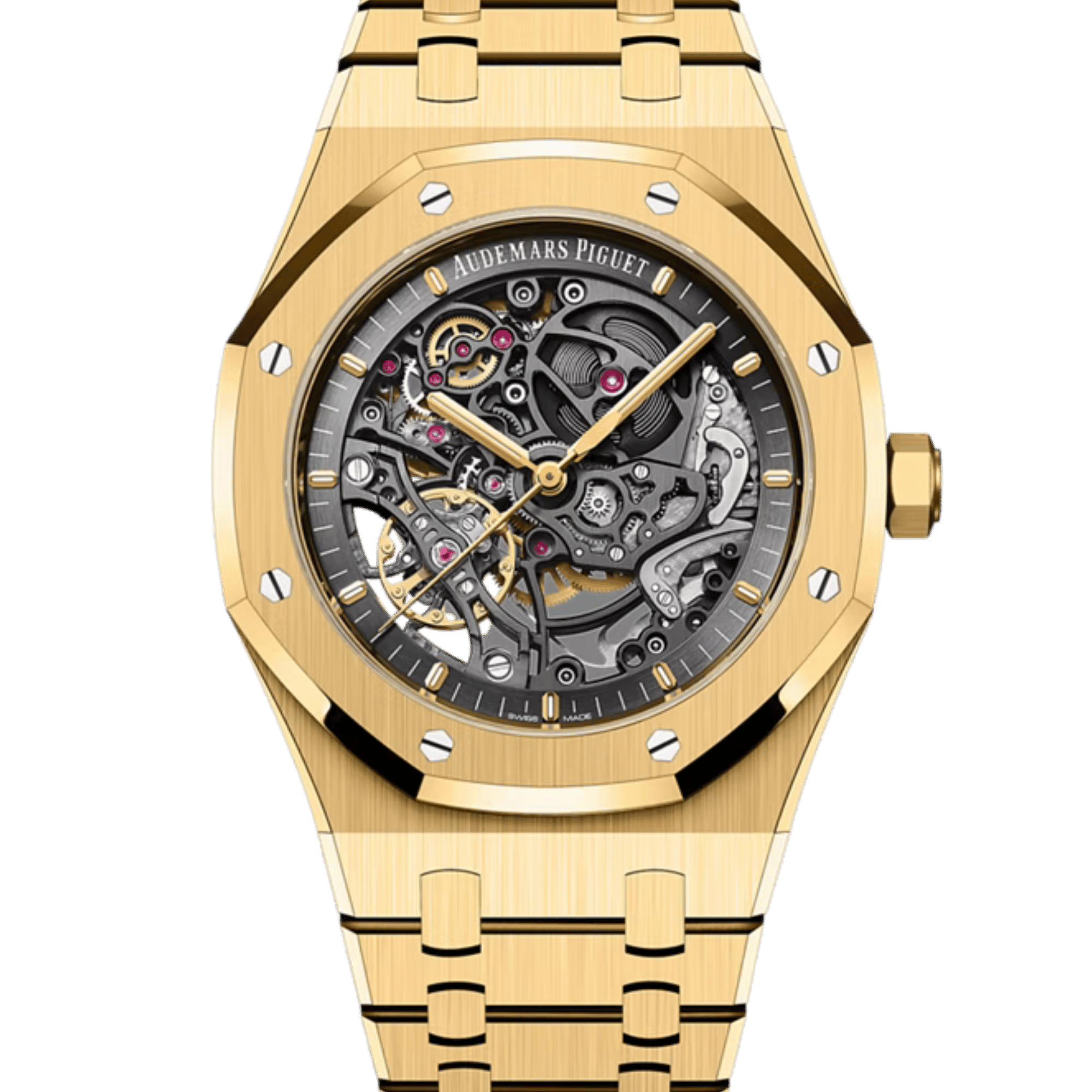 Royal Oak Double Balance Wheel Openworked Yellow Gold 41mm Product Image 1