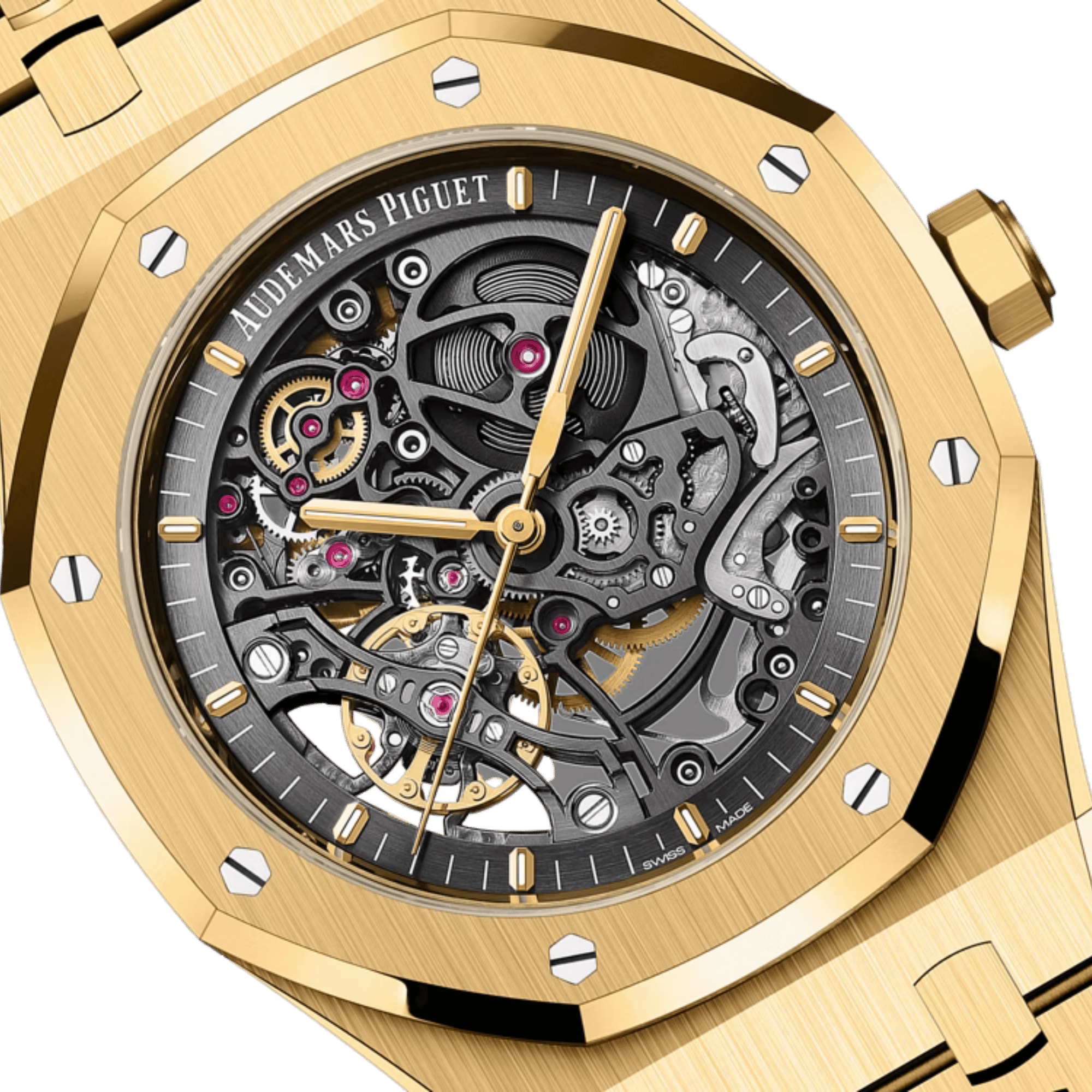 Royal Oak Double Balance Wheel Openworked Yellow Gold 41mm Product Image 2