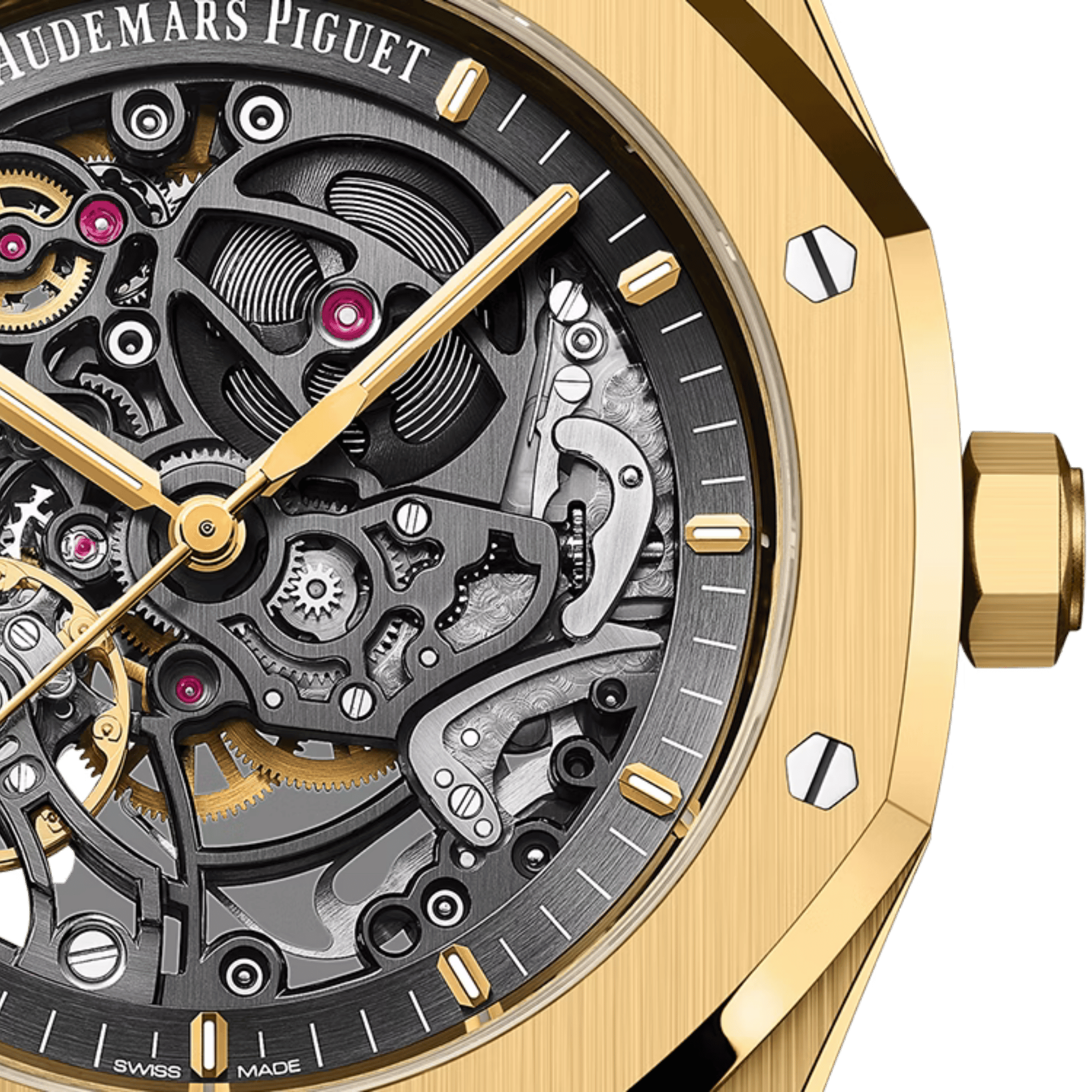 Royal Oak Double Balance Wheel Openworked Yellow Gold 41mm Product Image 3