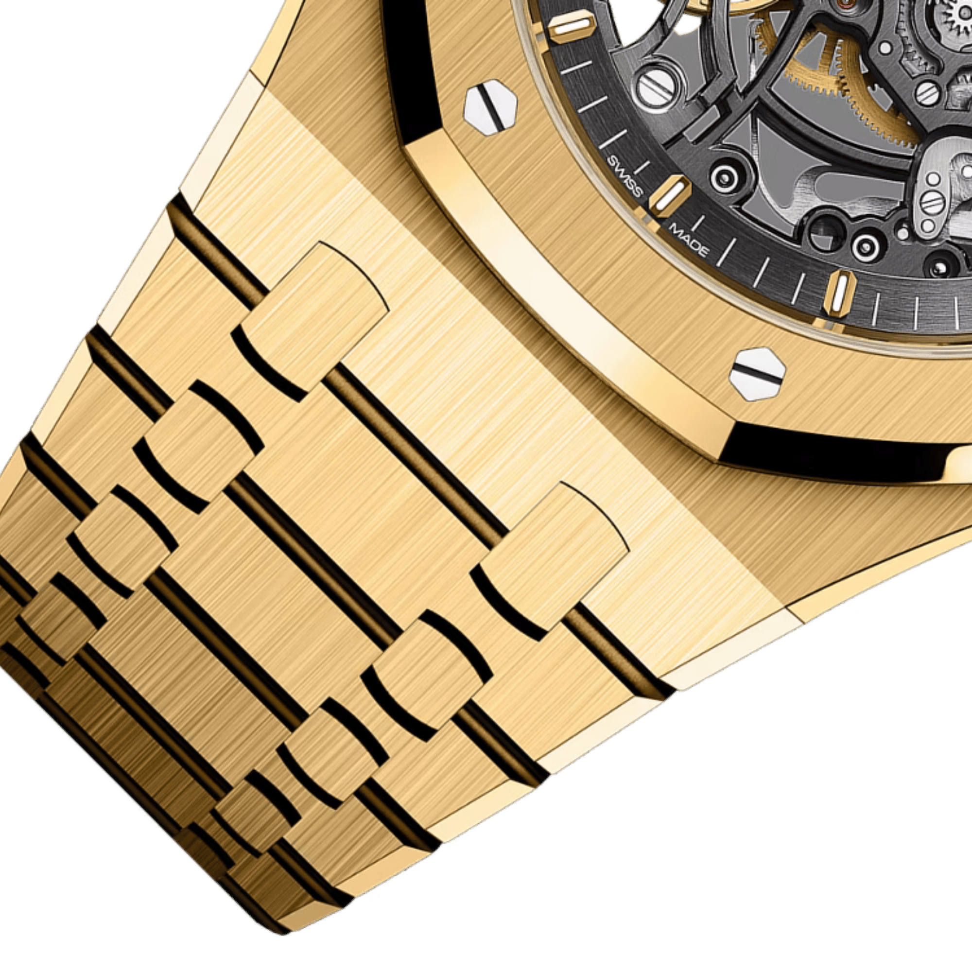 Royal Oak Double Balance Wheel Openworked Yellow Gold 41mm Product Image 4