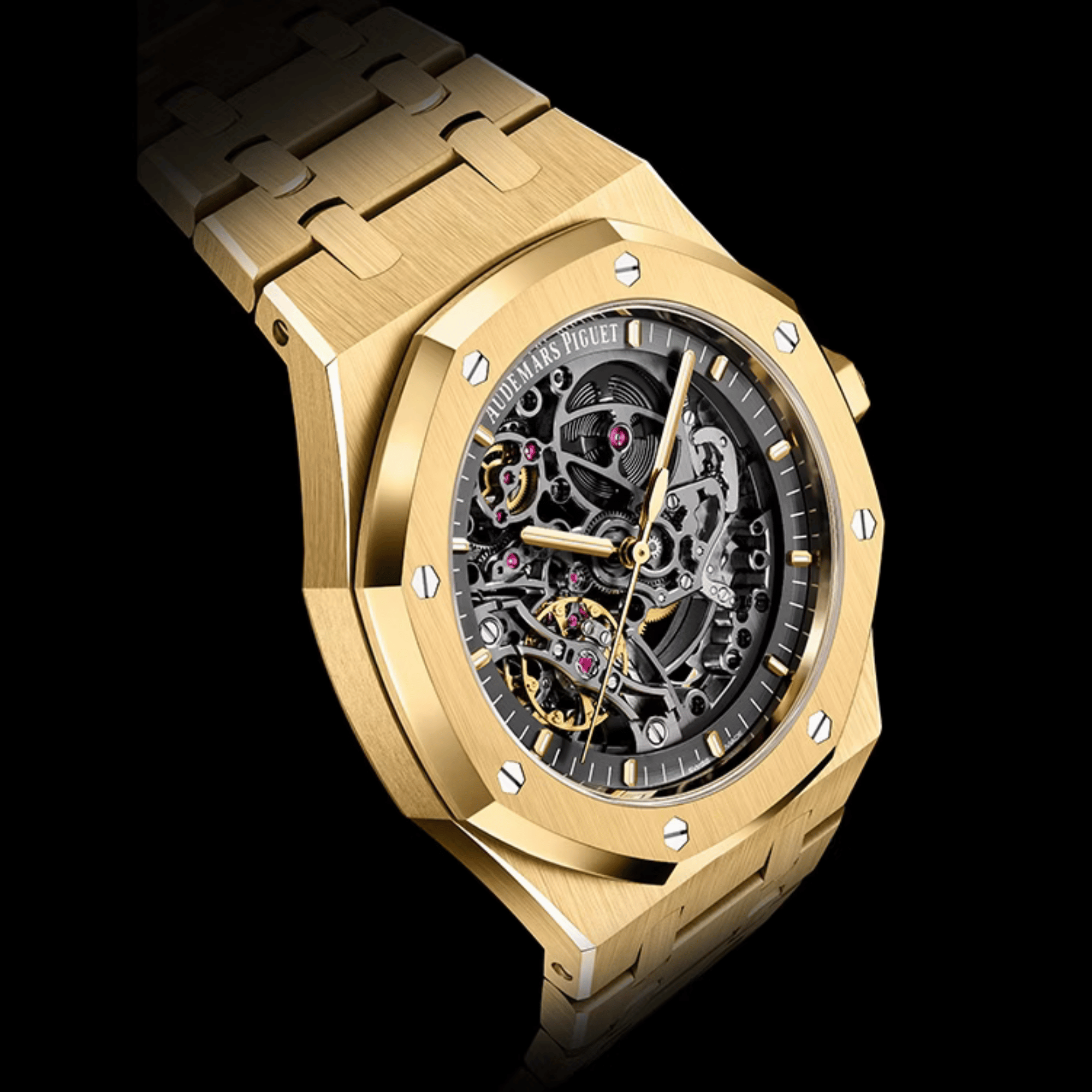 Royal Oak Double Balance Wheel Openworked Yellow Gold 41mm Product Image 5