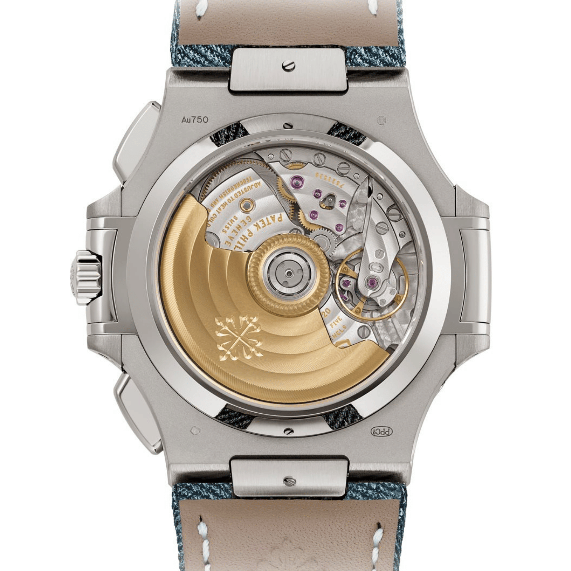 Nautilus Chronograph White Gold Blue Dial 40mm Product Image 2