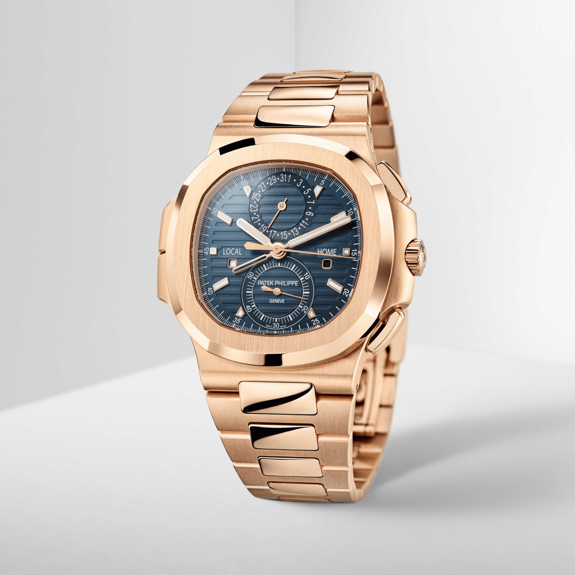 Nautilus Travel Time Rose Gold Blue Dial 40mm Product Image 5
