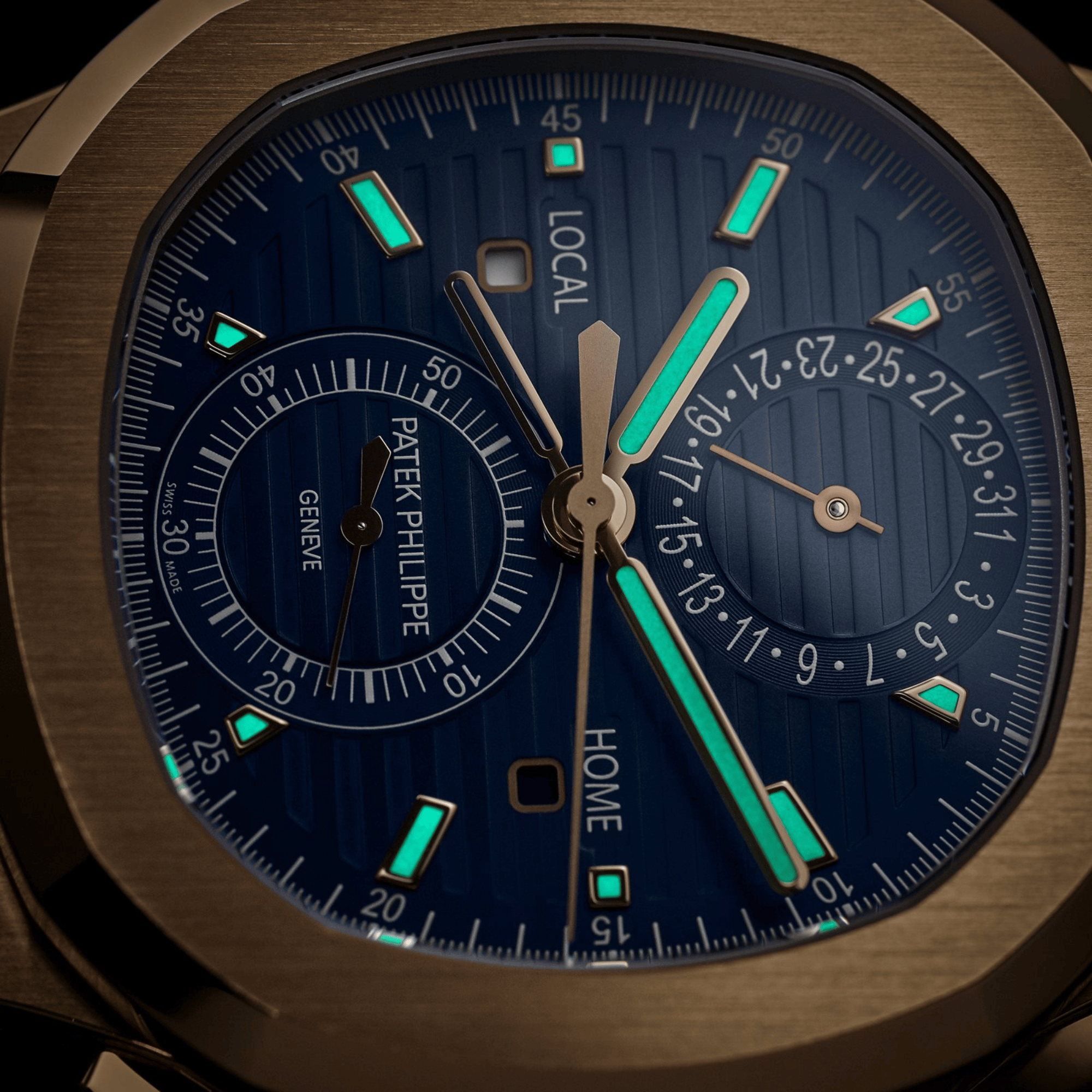 Nautilus Travel Time Rose Gold Blue Dial 40mm Product Image 7