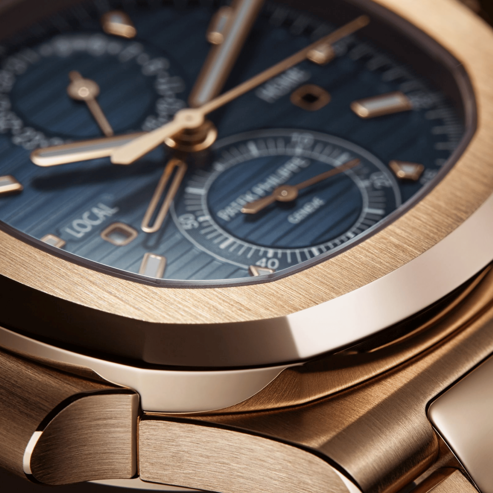 Nautilus Travel Time Rose Gold Blue Dial 40mm Product Image 8