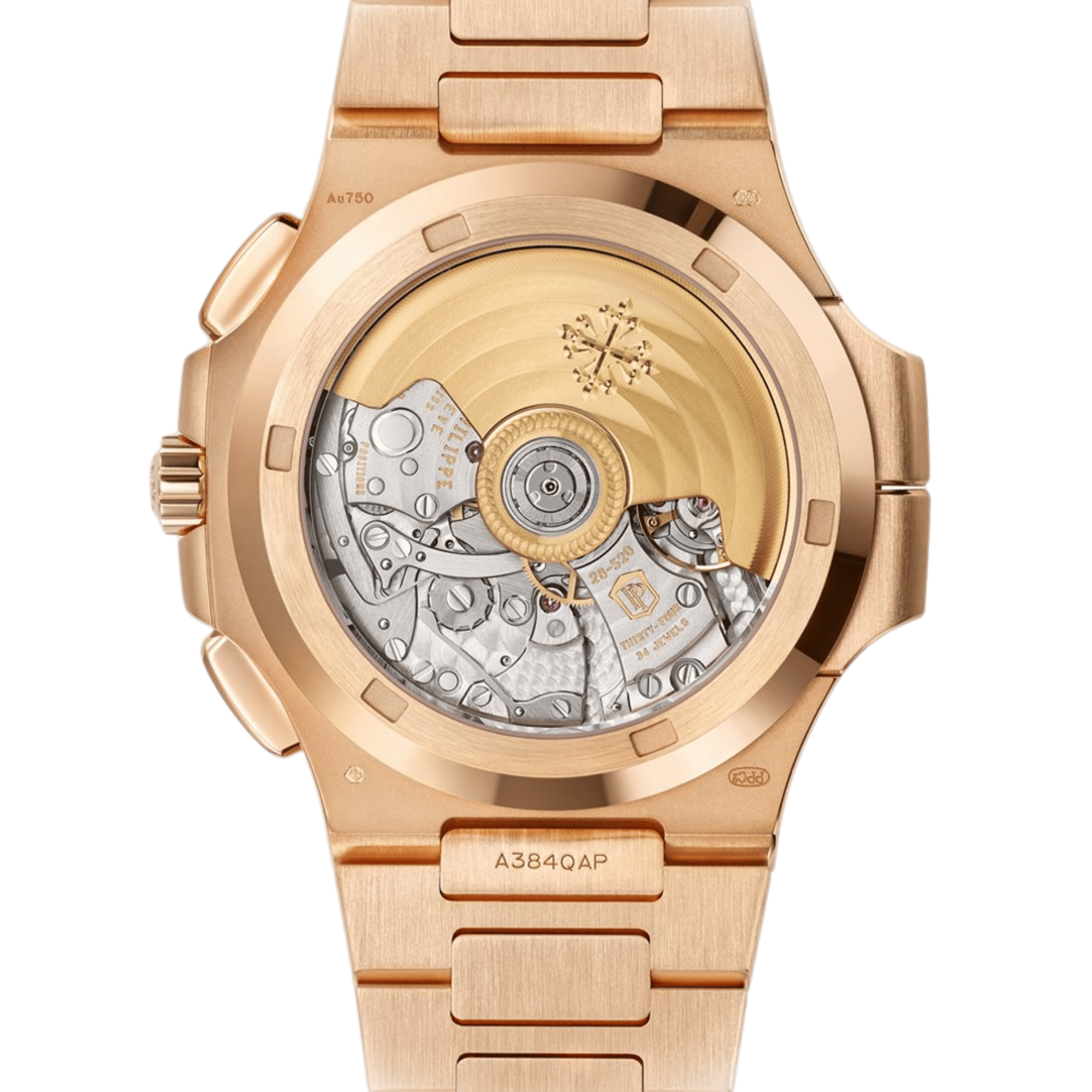 Nautilus Travel Time Rose Gold Blue Dial 40mm Product Image 2