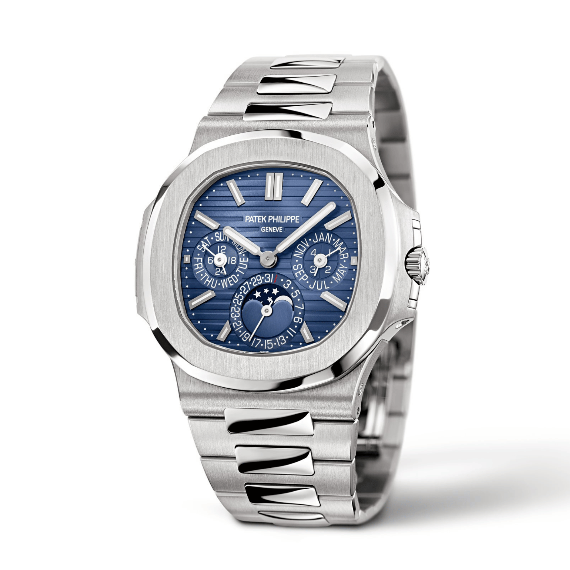 Nautilus Perpetual Calendar White Gold Blue Dial 40mm Product Image 5