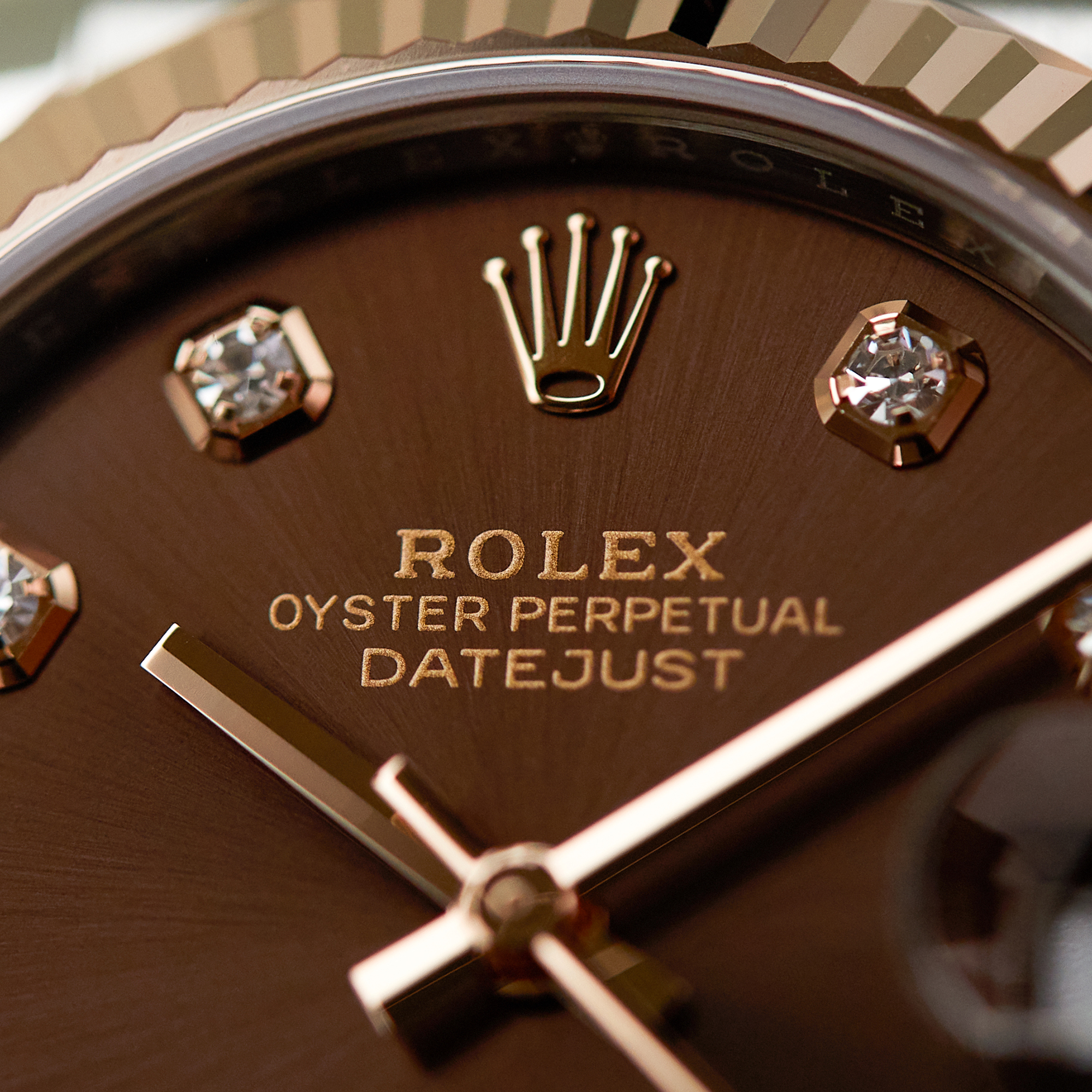 Datejust Rose Gold & Steel Jubilee Brown Dial 31mm Product Image