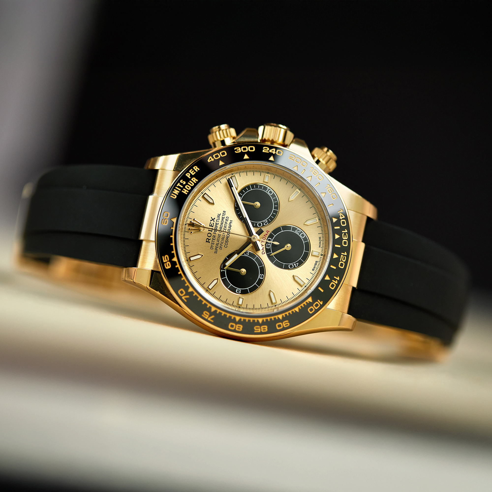 Daytona Yellow Gold Oysterflex Champagne Dial 40mm Product Image 6