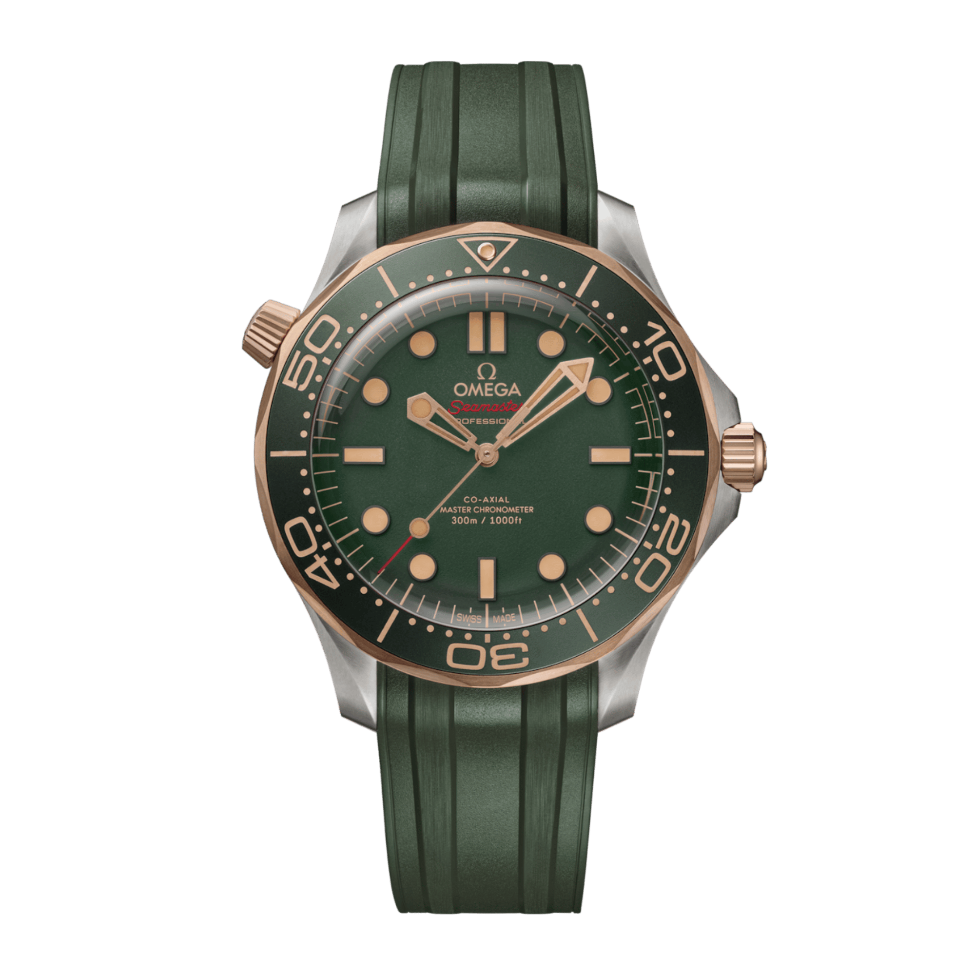 Seamaster Diver 300m Bronze Gold & Titanium Green Dial 42mm Product Image