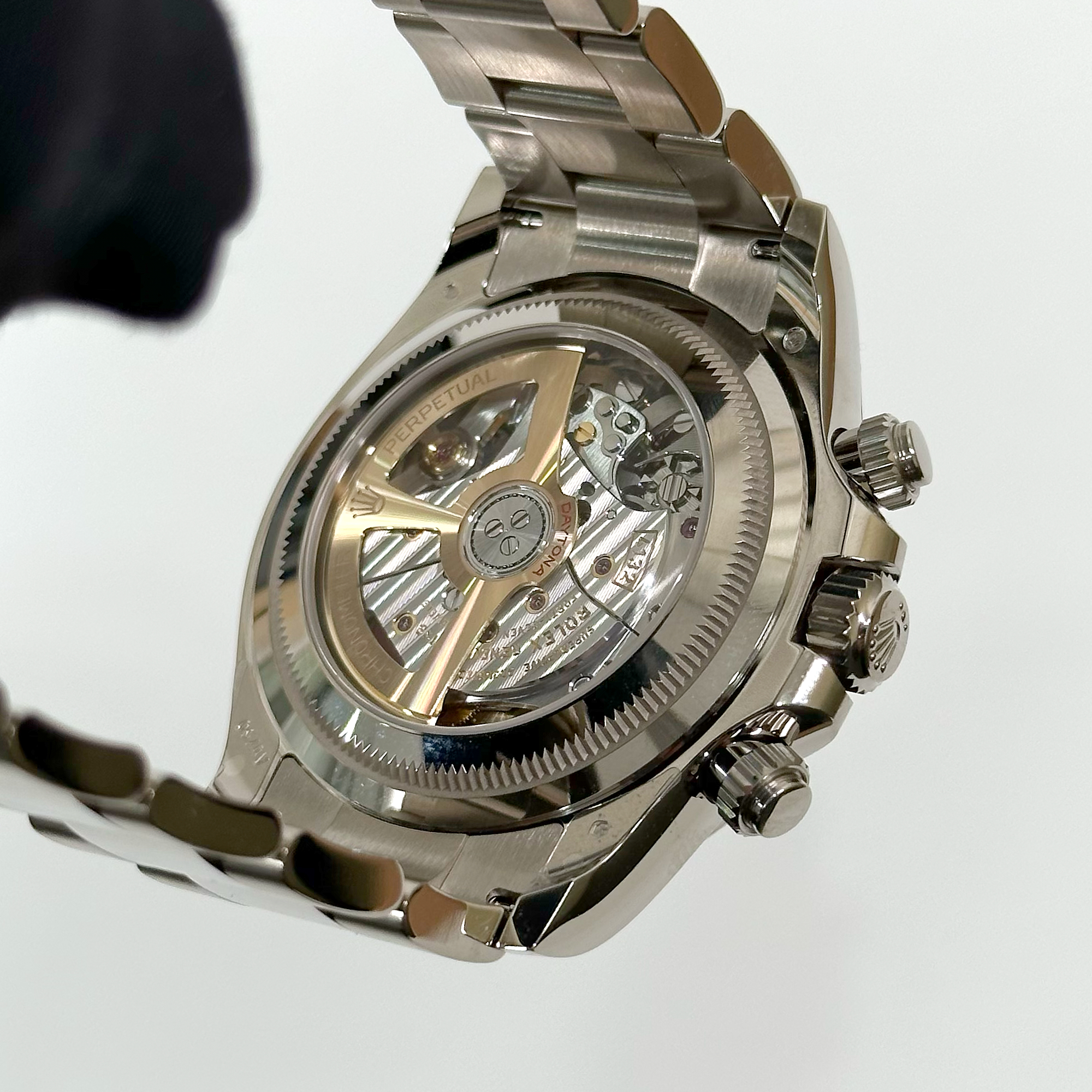 Daytona "Le Mans 100th Anniversary" White Gold Black Dial 40mm Product Image 11