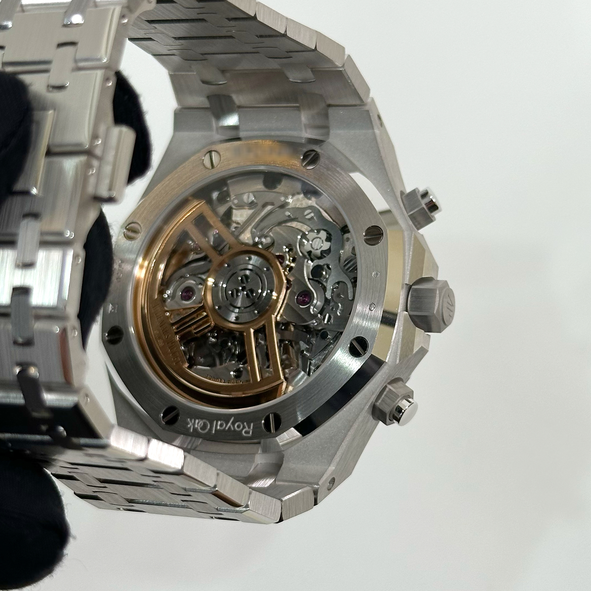 Royal Oak Chronograph White Gold Sapphire Blue Dial 41mm Product Image 9