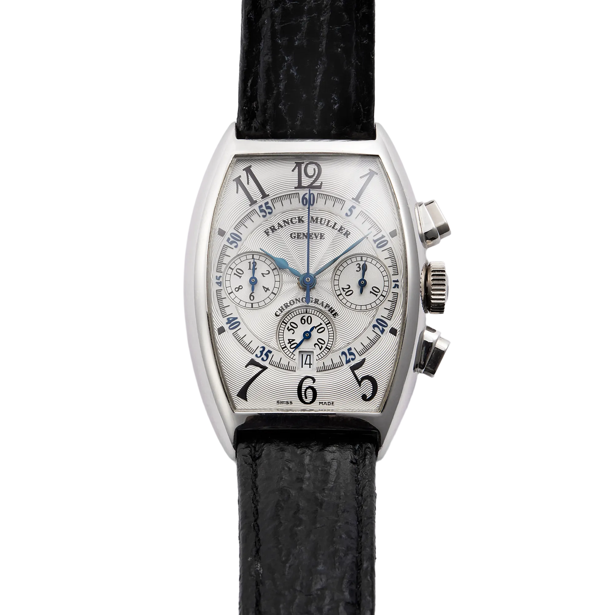 Cintree Curvex Chronograph Platinum Silver Dial 32mm Product Image