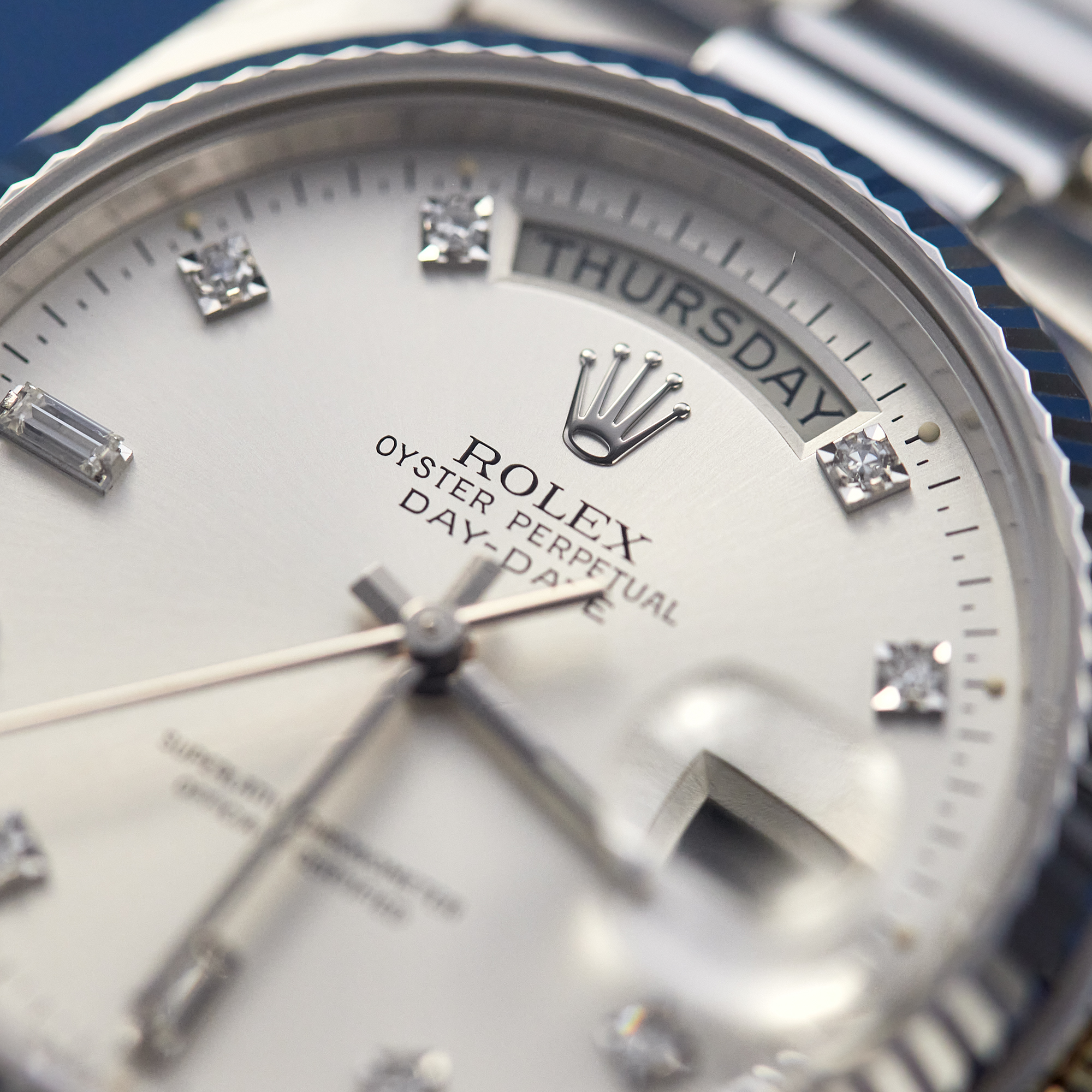 Vintage Day-Date White Gold Silver Dial 36mm Product Image 13