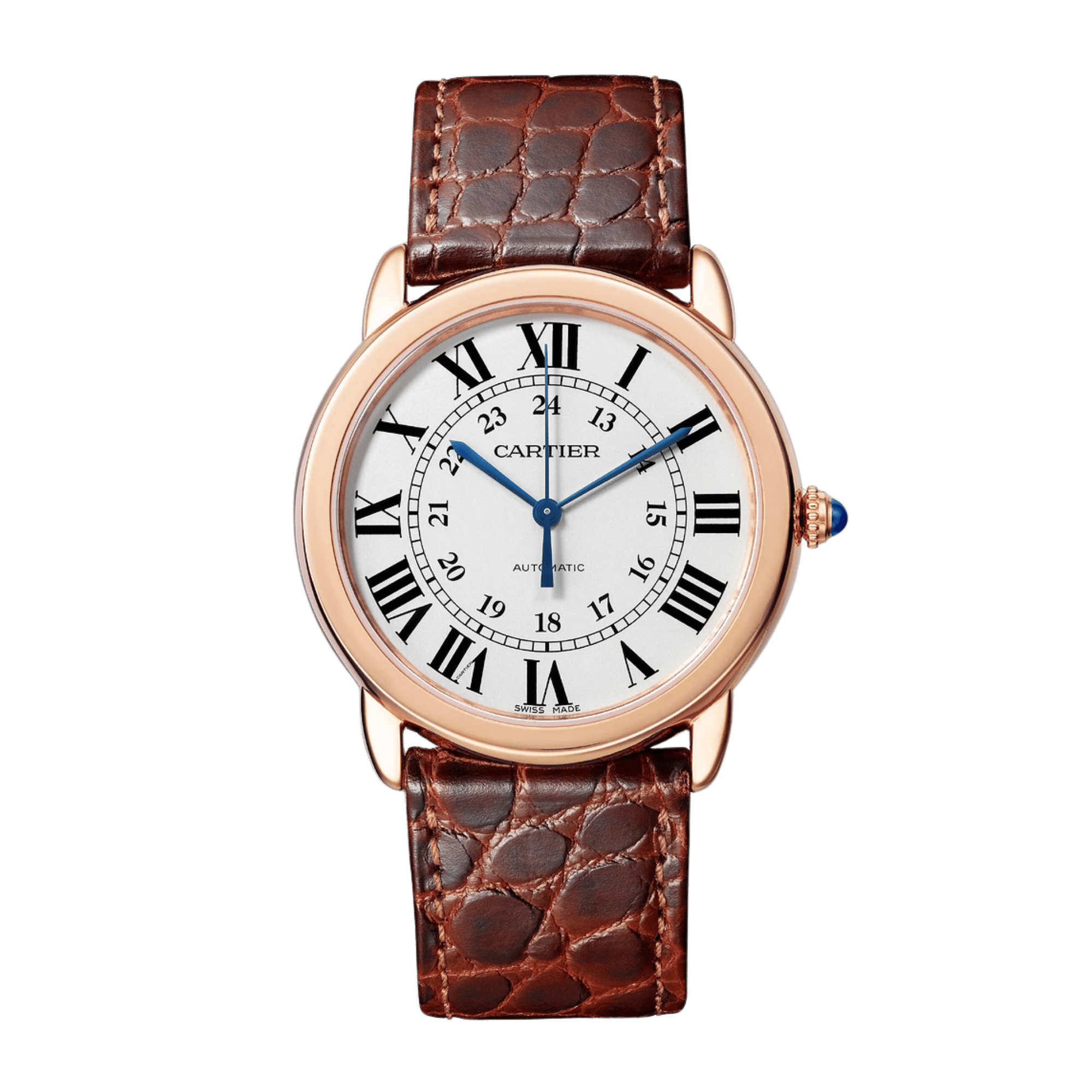 Ronde Solo De Cartier Rose Gold White Dial 36mm Product Image